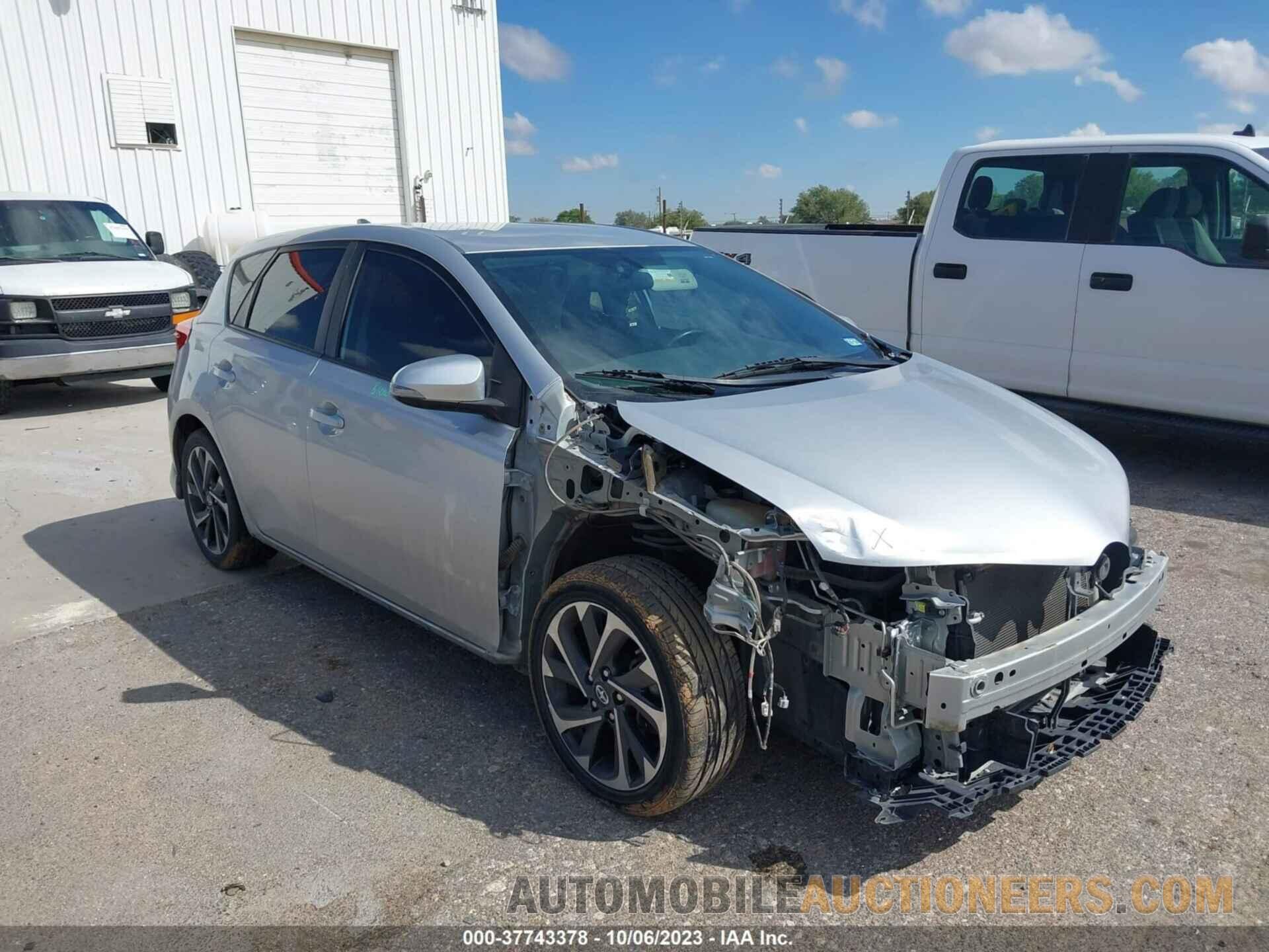 JTNKARJE4GJ508623 TOYOTA SCION IM 2016