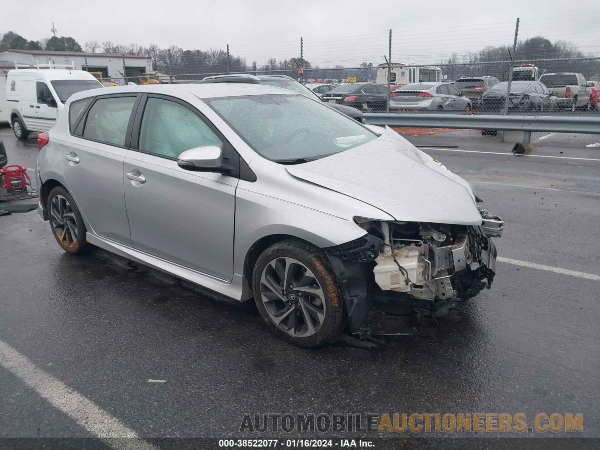 JTNKARJE4GJ515264 TOYOTA SCION IM 2016