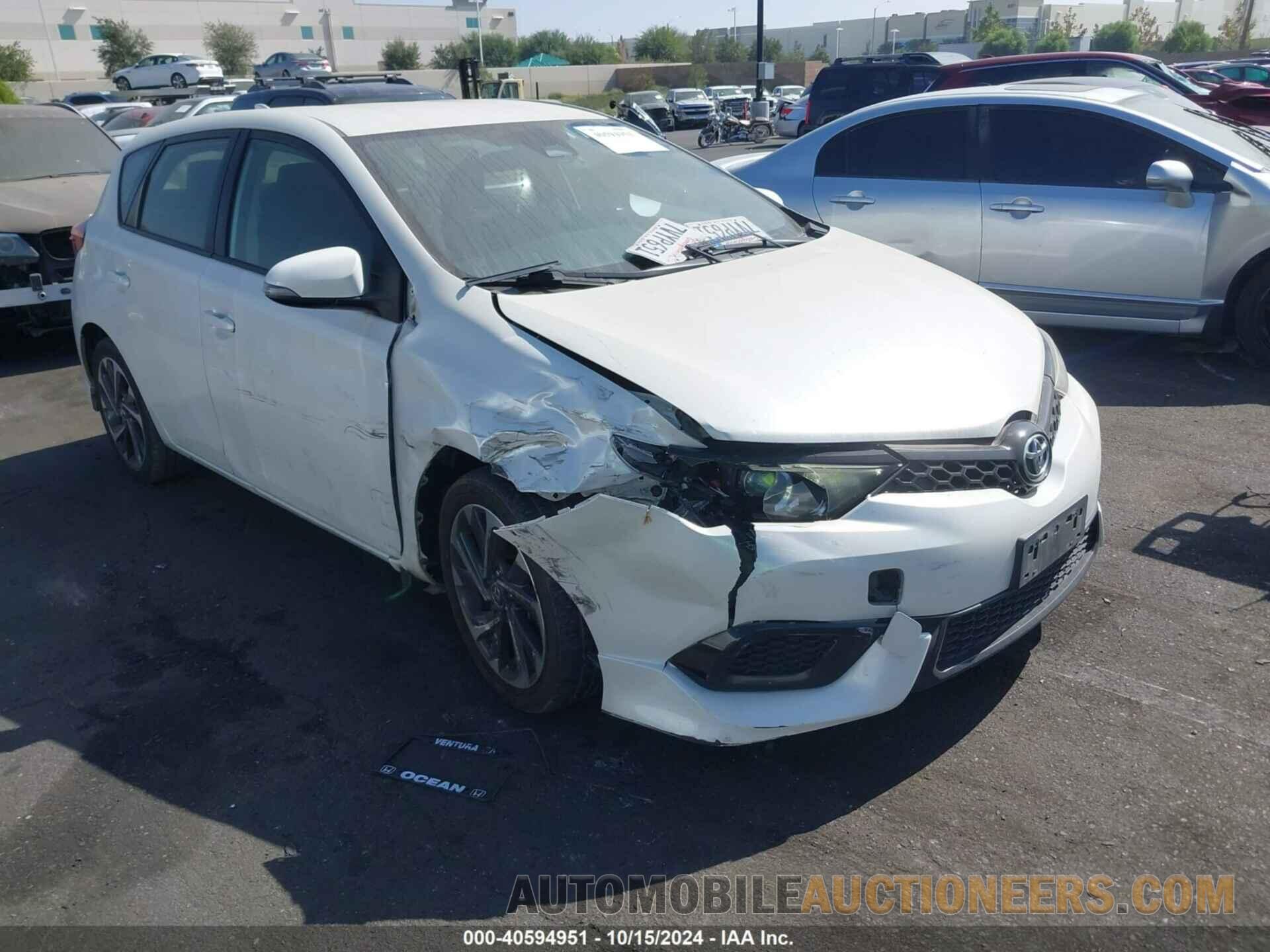 JTNKARJE4HJ526881 TOYOTA COROLLA IM 2017