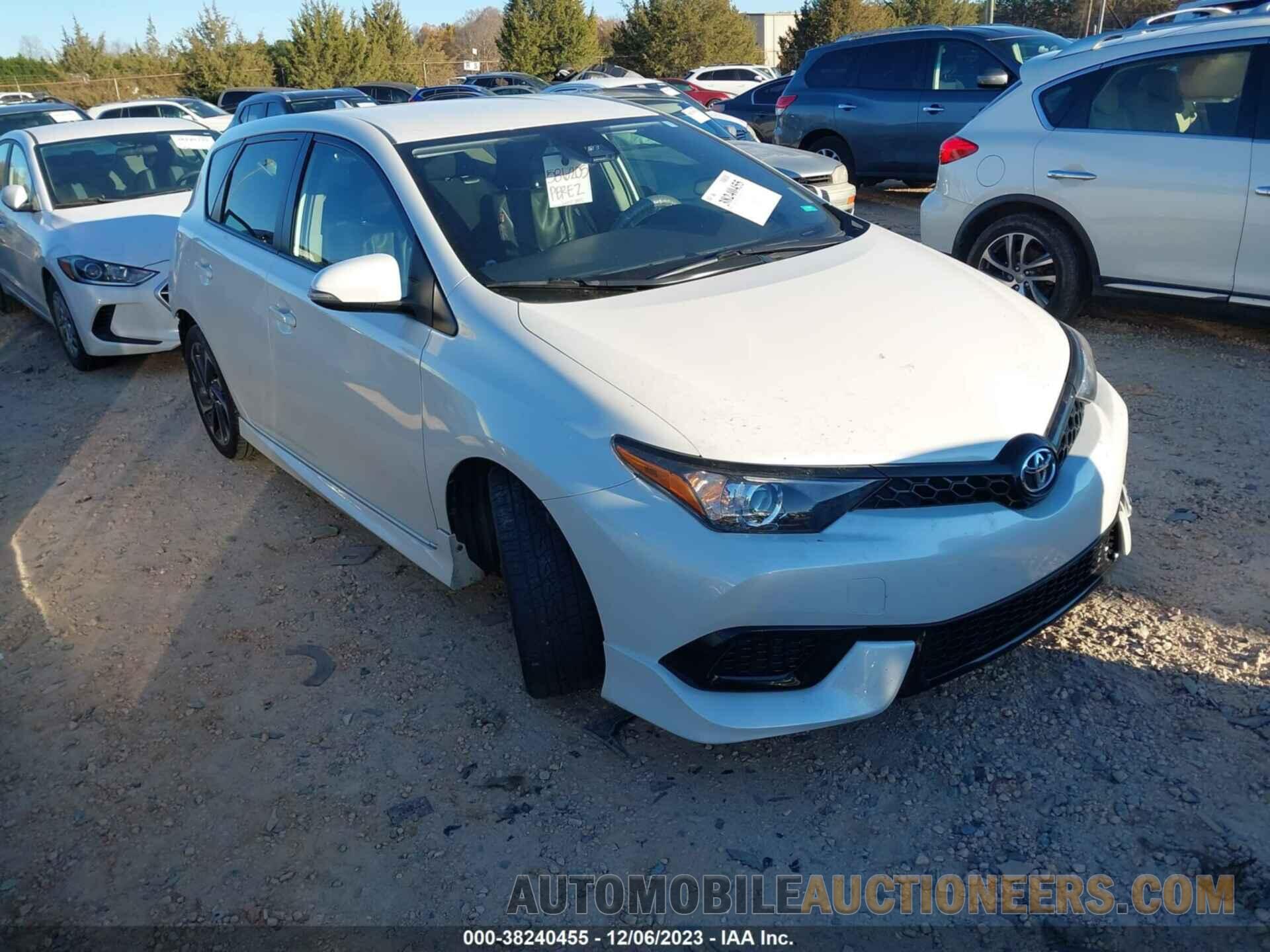 JTNKARJE4HJ533832 TOYOTA COROLLA IM 2017