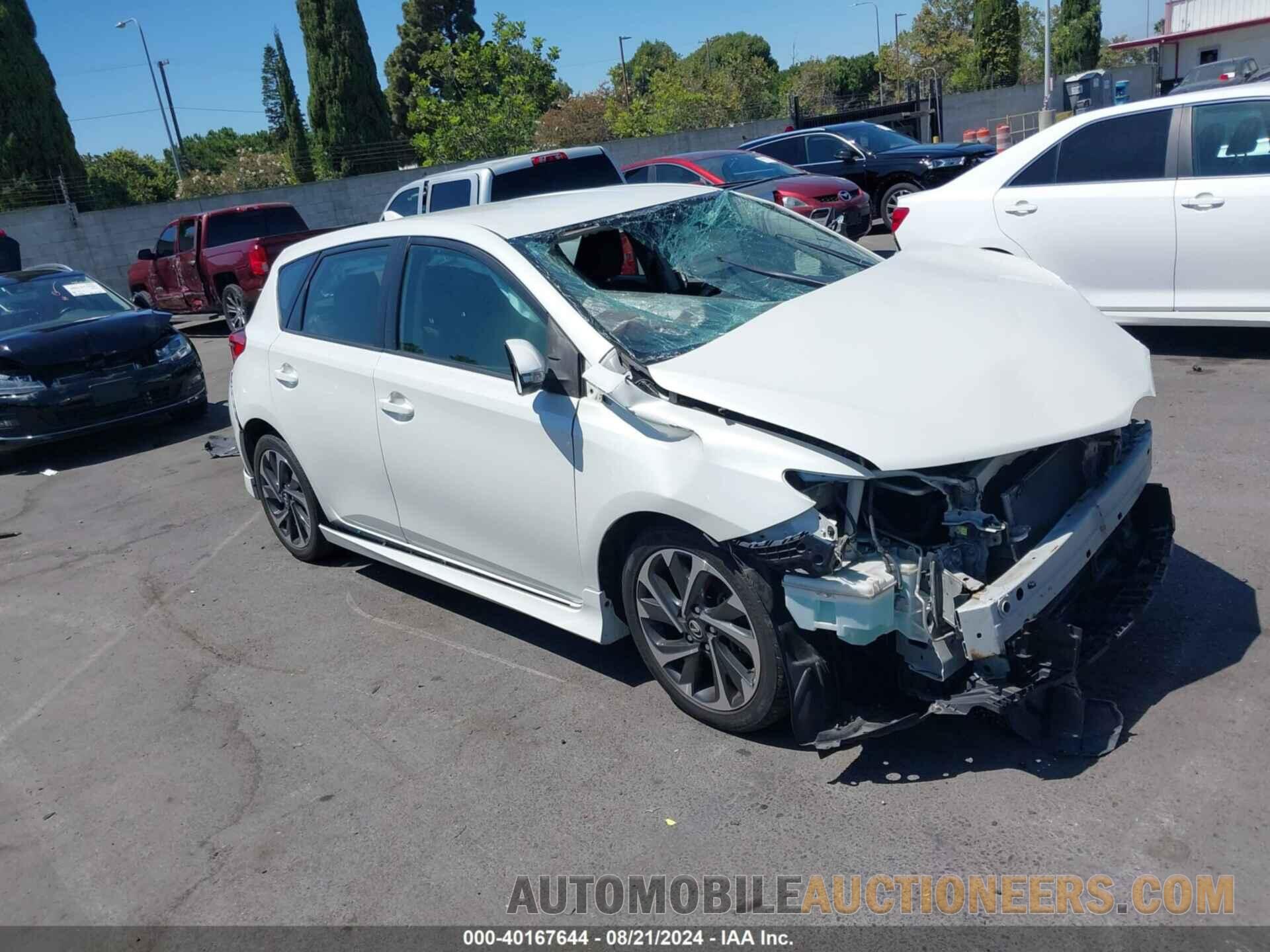 JTNKARJE5GJ518156 TOYOTA SCION IM 2016