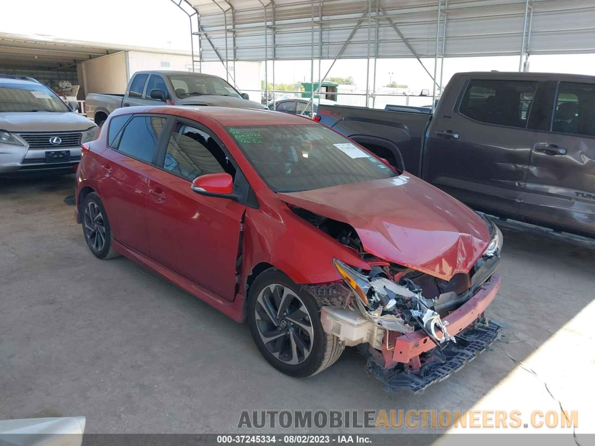 JTNKARJE6GJ514598 TOYOTA SCION IM 2016