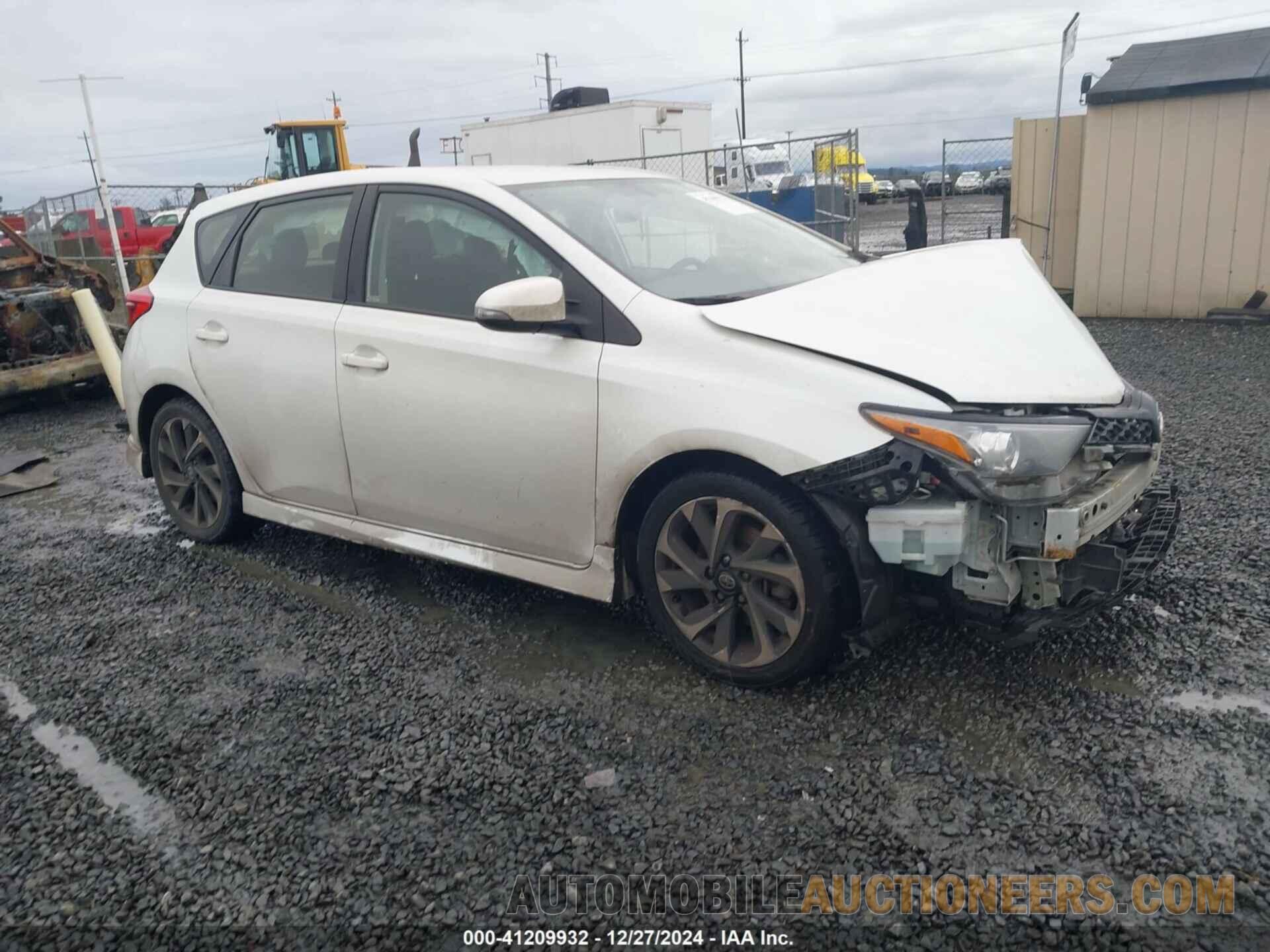 JTNKARJEXGJ512708 TOYOTA SCION IM 2016