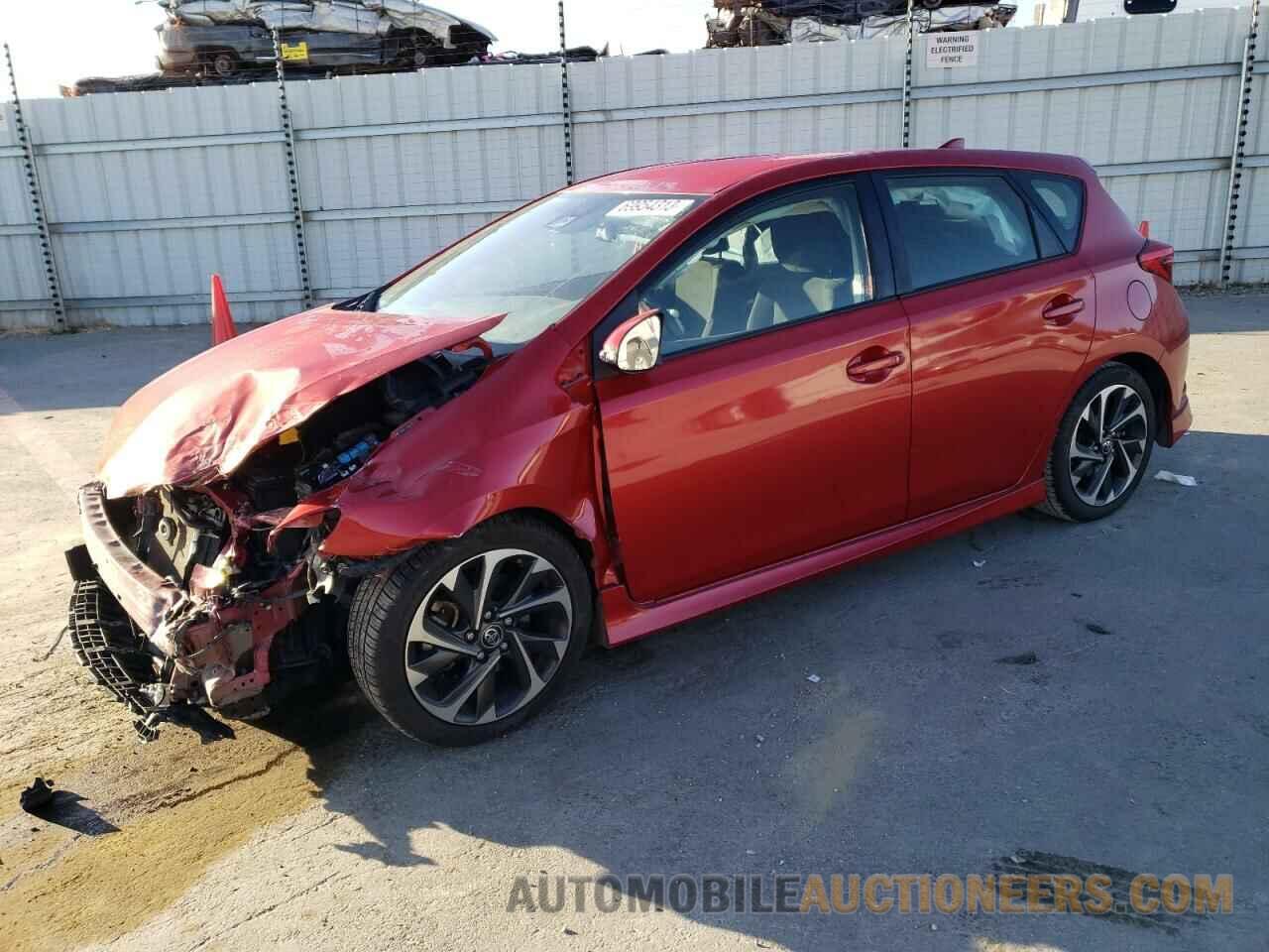 JTNKARJEXHJ544334 TOYOTA COROLLA 2017