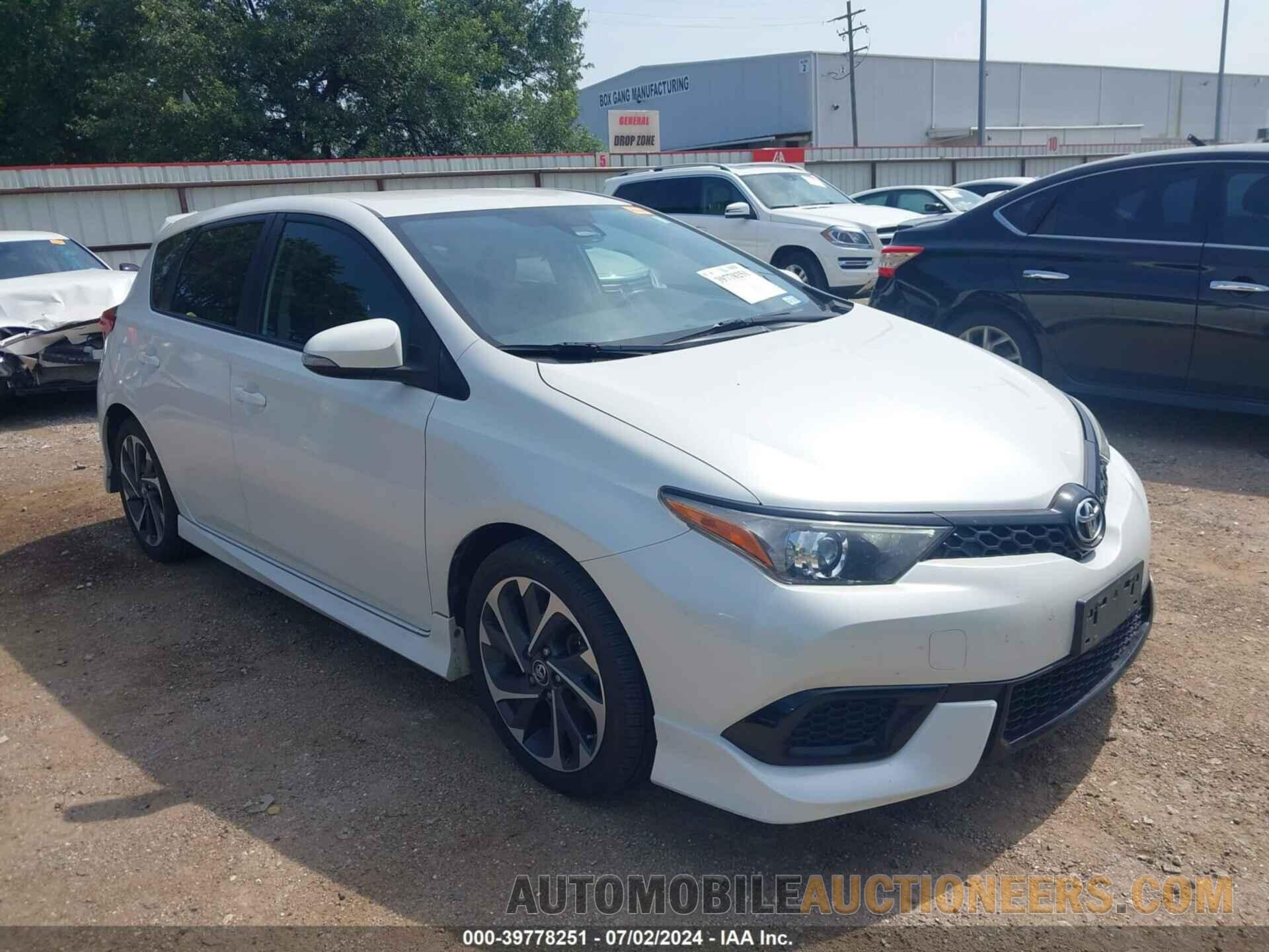 JTNKARJEXHJ547749 TOYOTA COROLLA IM 2017