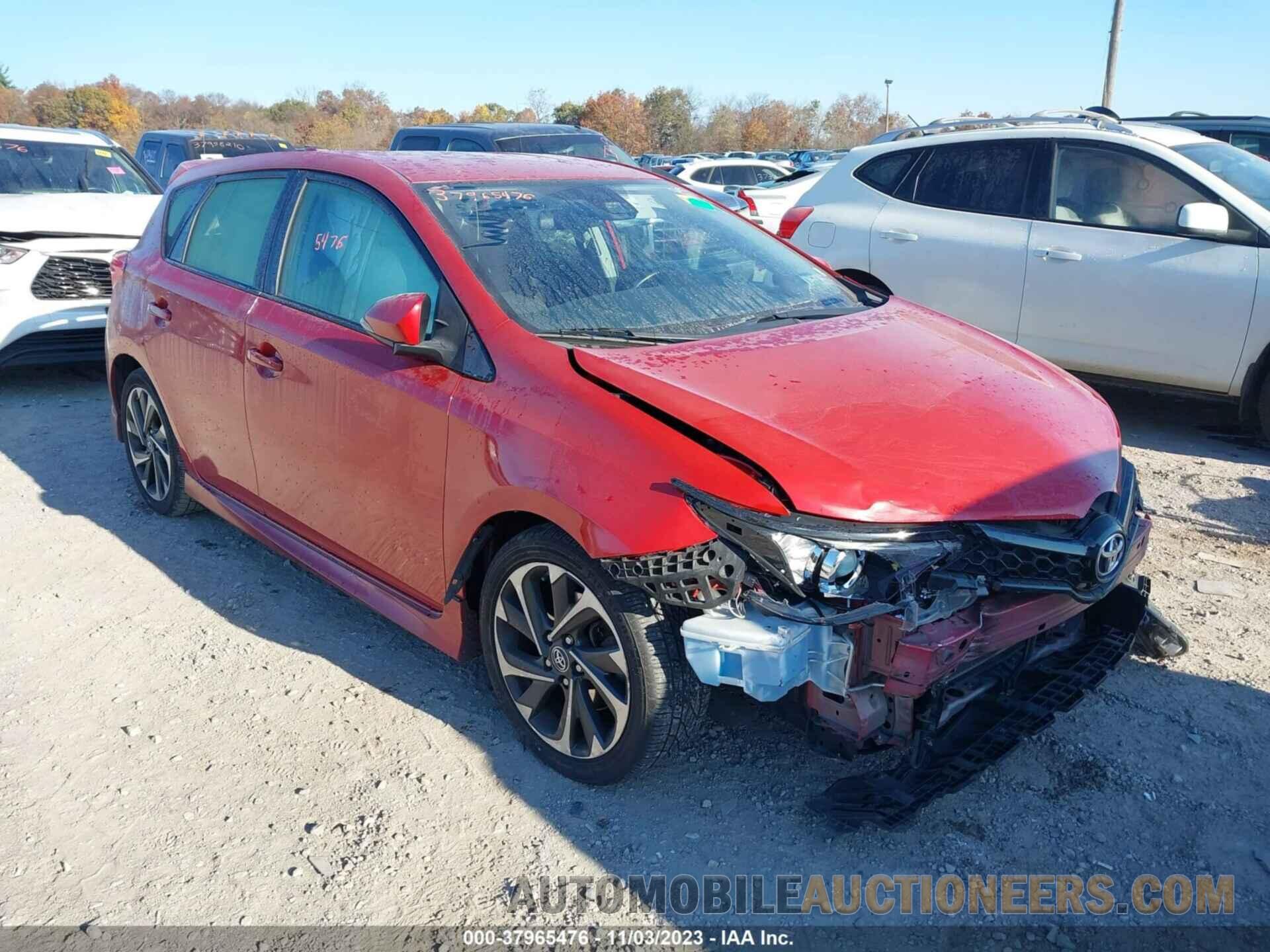 JTNKARJEXJJ567795 TOYOTA COROLLA IM 2018