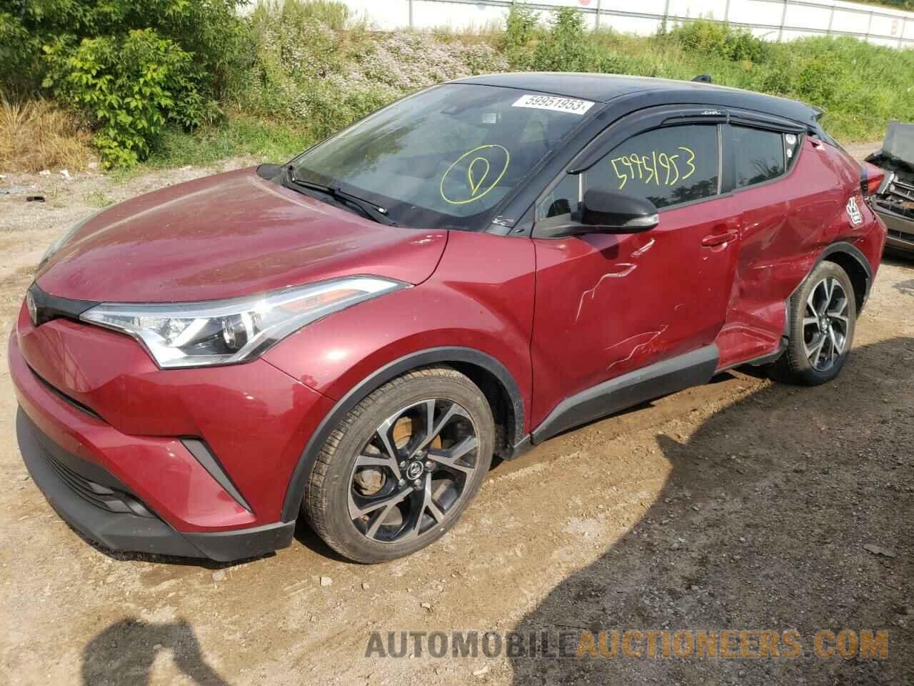 JTNKHMBX0K1023709 TOYOTA C-HR 2019