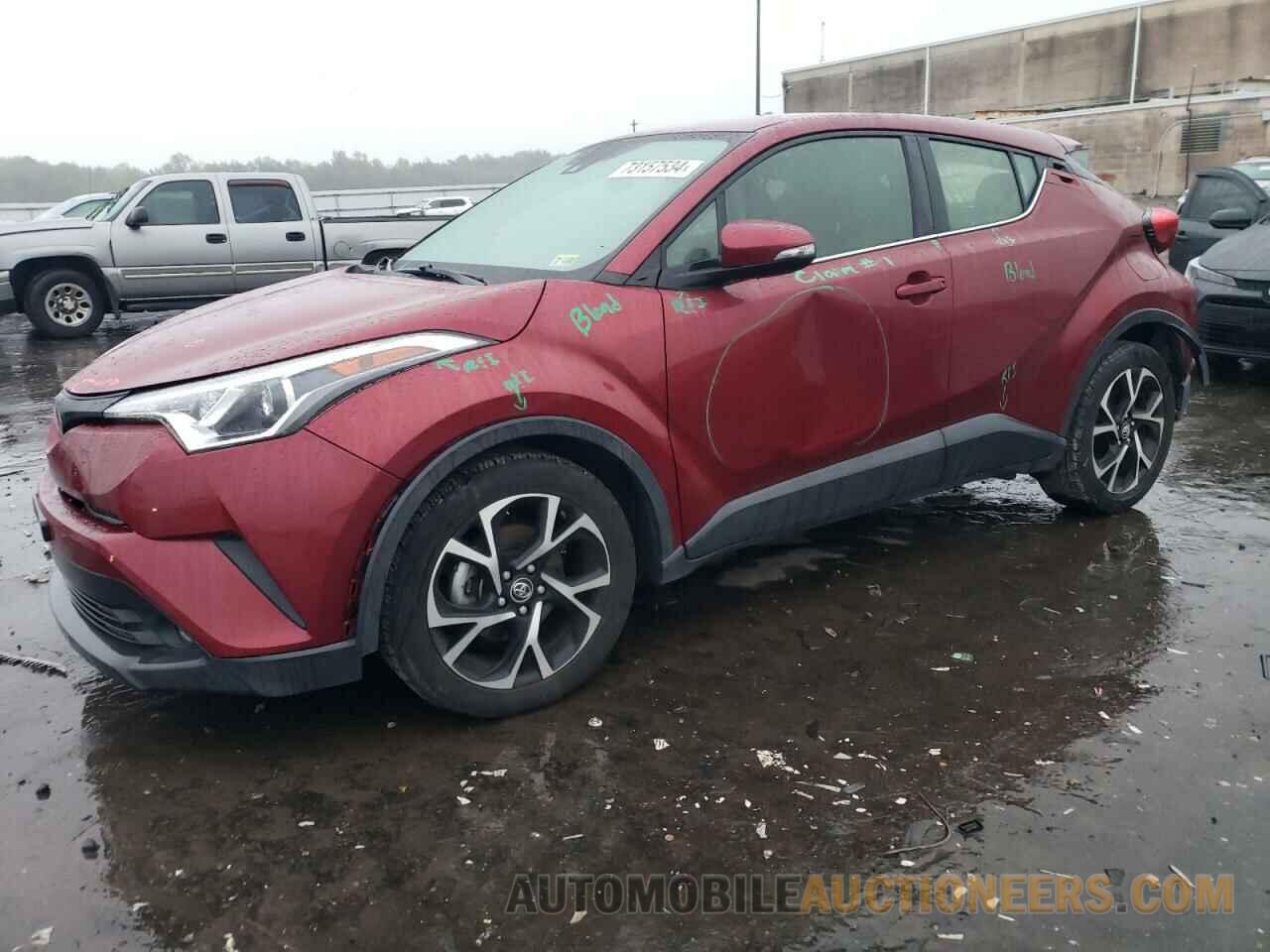 JTNKHMBX1K1015943 TOYOTA C-HR 2019