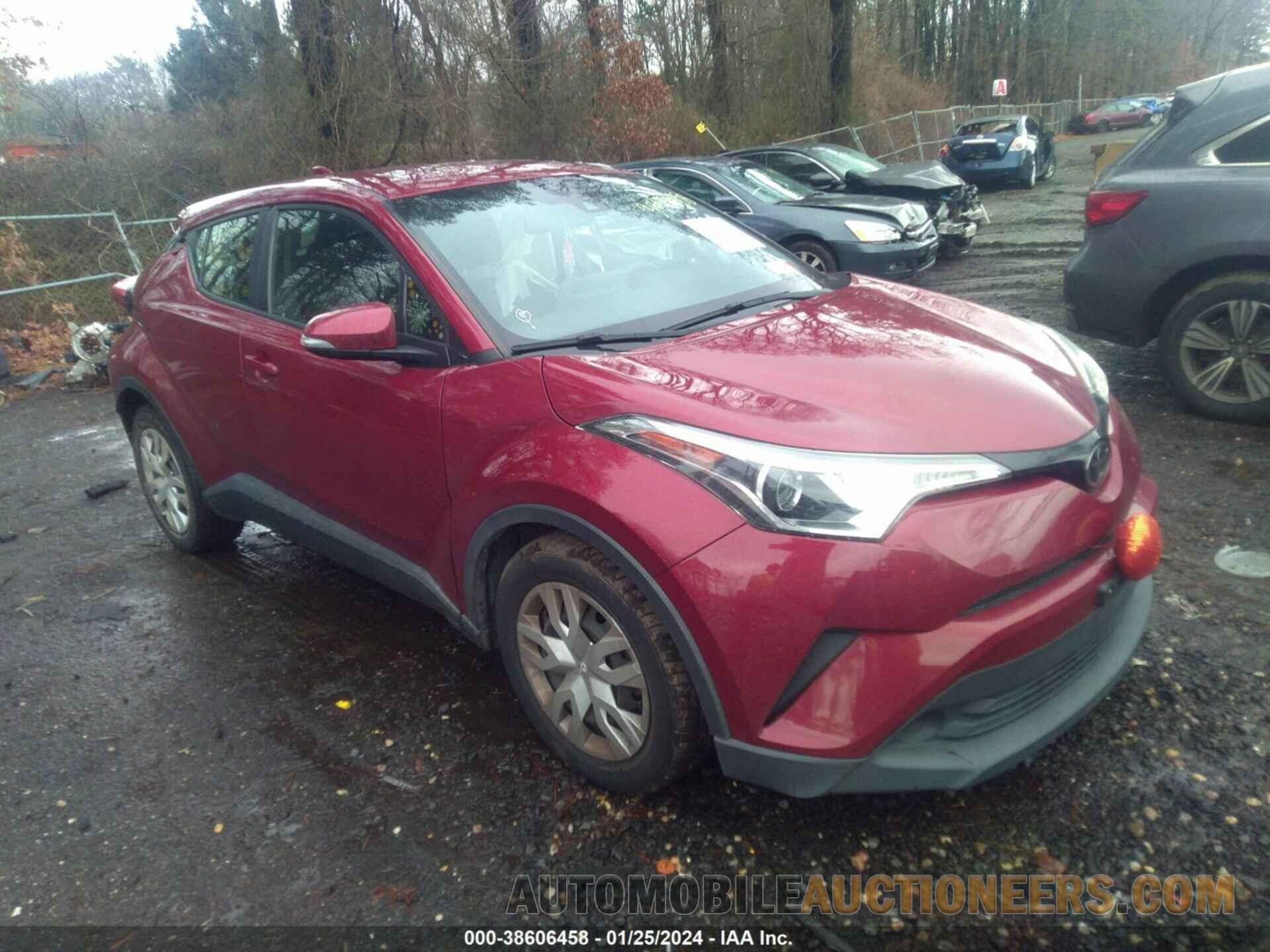 JTNKHMBX2K1015580 TOYOTA C-HR 2019