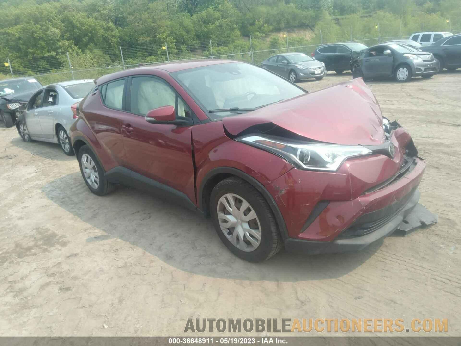 JTNKHMBX9K1020257 TOYOTA C-HR 2019