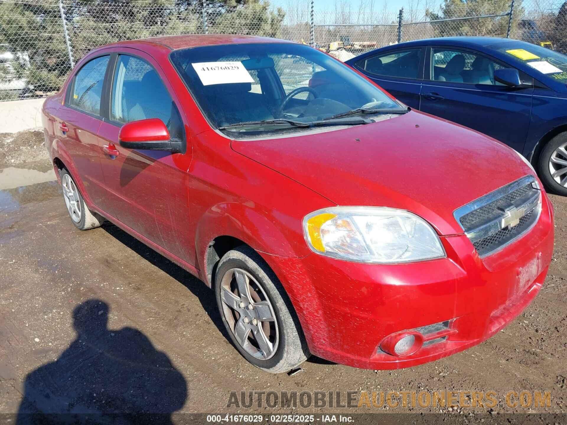 KL1TG5DE8BB114564 CHEVROLET AVEO 2011