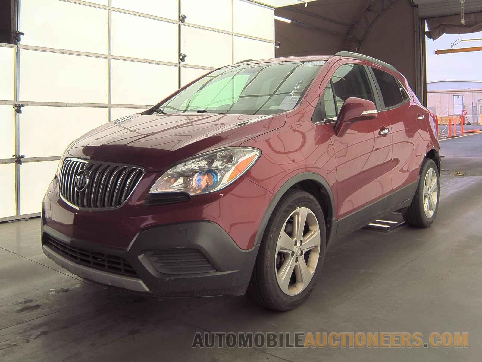 KL4CJASB3GB595742 Buick Encore 2016