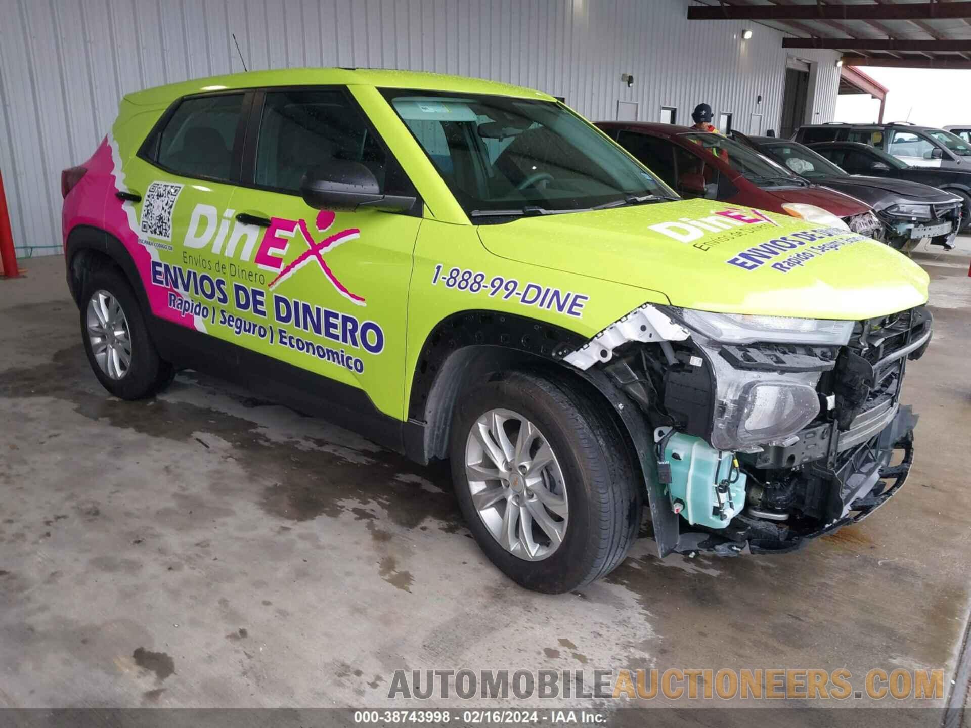 KL79MMS2XNB140356 CHEVROLET TRAILBLAZER 2022