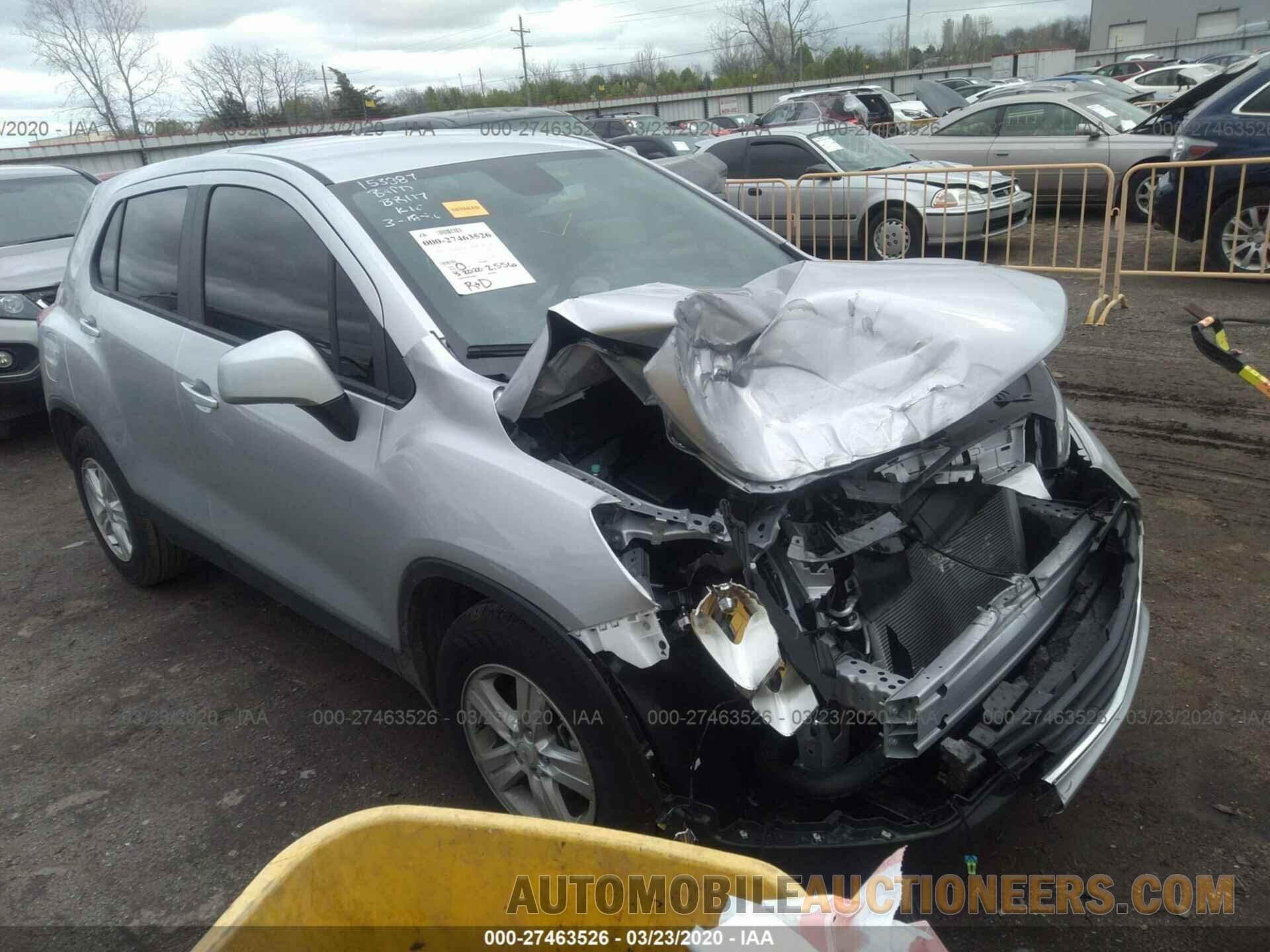 KL7CJKSB0LB040377 CHEVROLET TRAX 2020