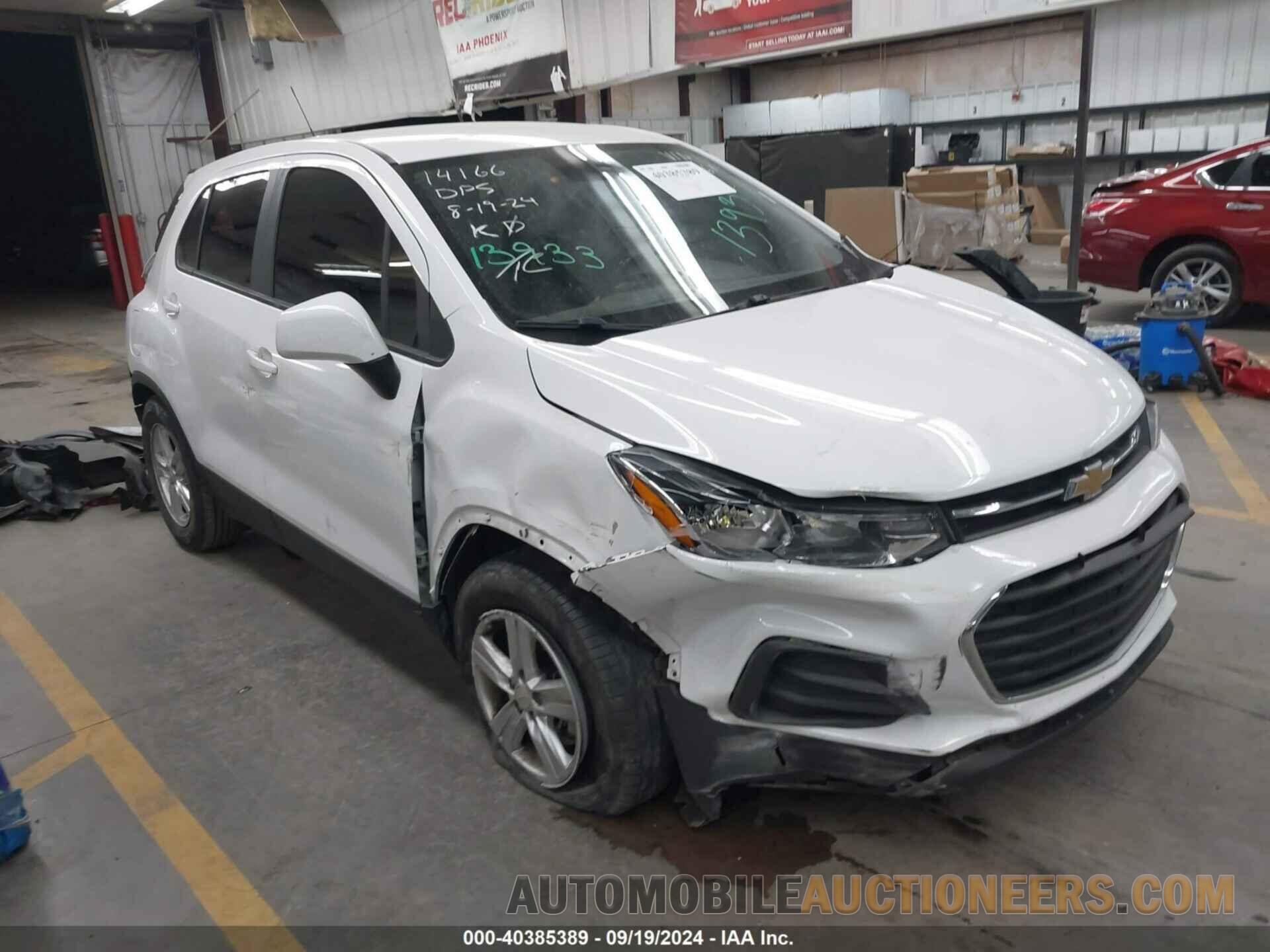 KL7CJKSB0LB051461 CHEVROLET TRAX 2020