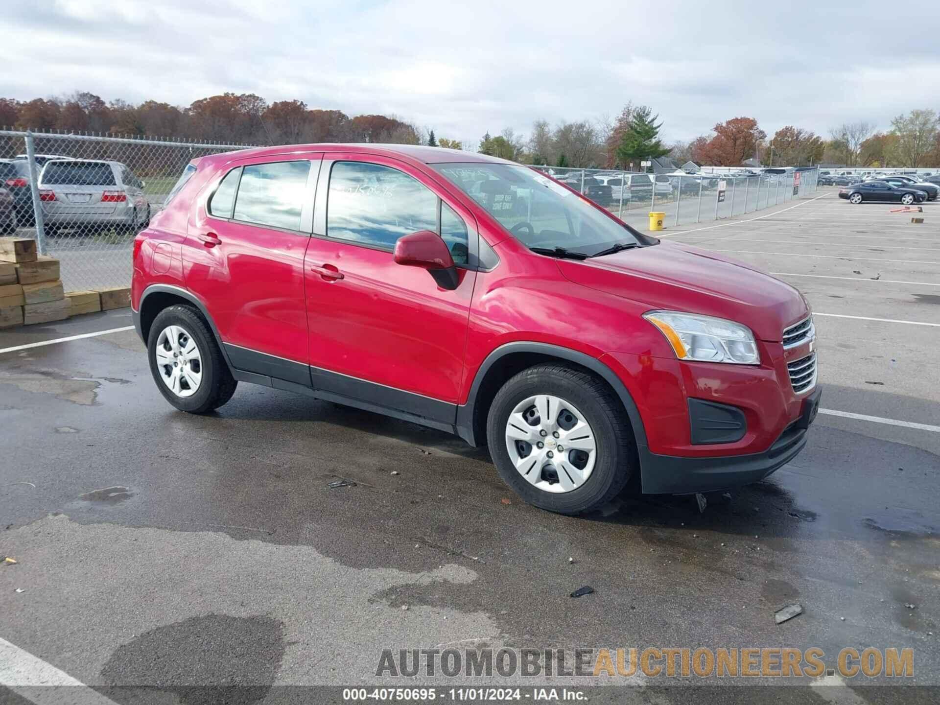 KL7CJKSB1FB111672 CHEVROLET TRAX 2015