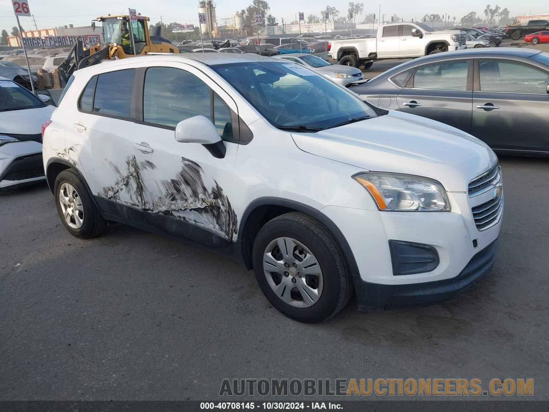 KL7CJKSB1GB548511 CHEVROLET TRAX 2016