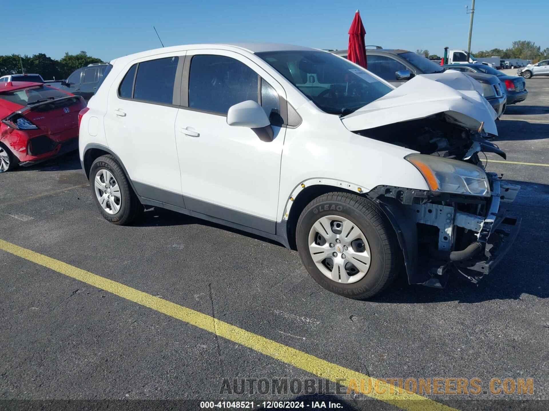 KL7CJKSB1GB594159 CHEVROLET TRAX 2016