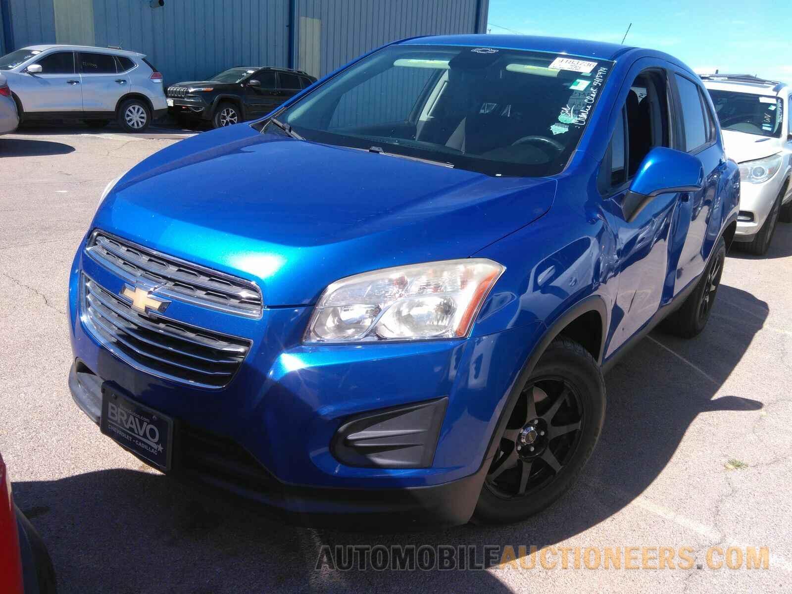 KL7CJKSB1GB756727 Chevrolet Trax 2016