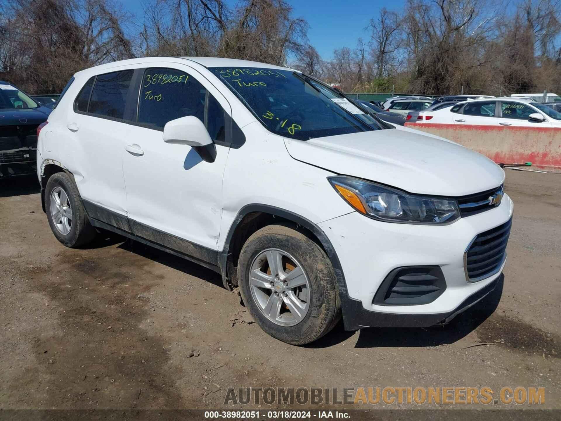 KL7CJKSB1LB069385 CHEVROLET TRAX 2020