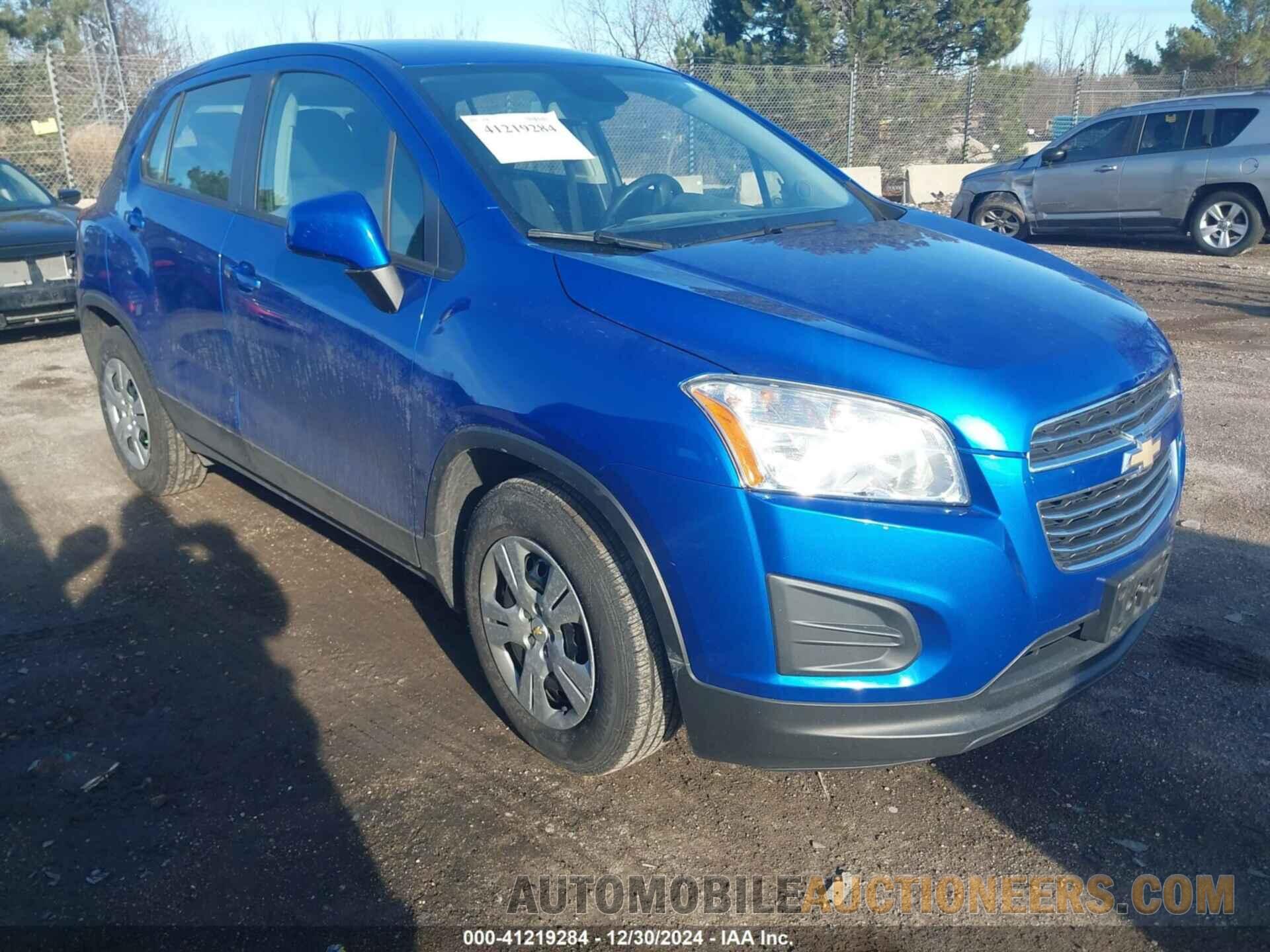 KL7CJKSB2GB728810 CHEVROLET TRAX 2016