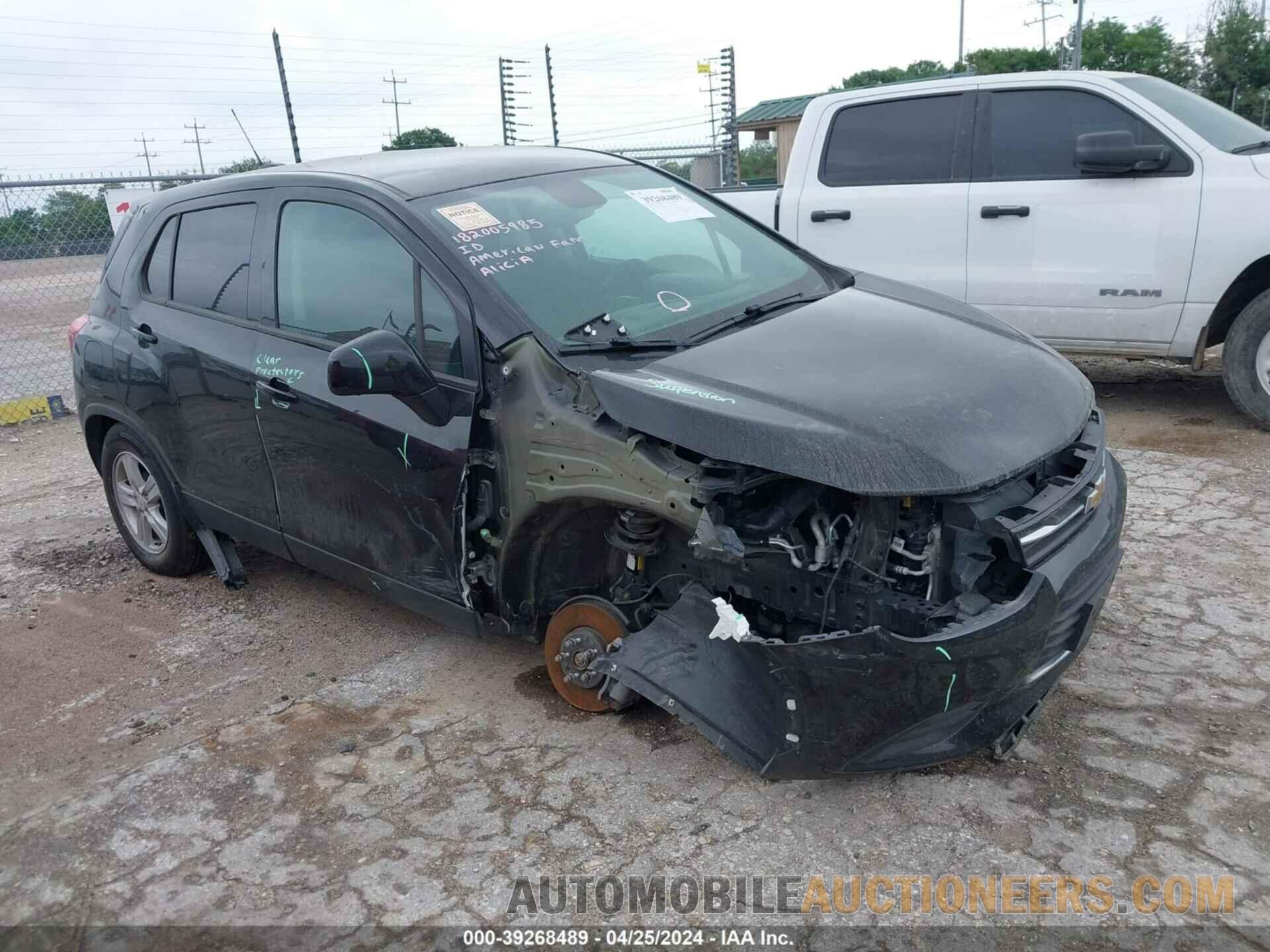 KL7CJKSB2LB324366 CHEVROLET TRAX 2020