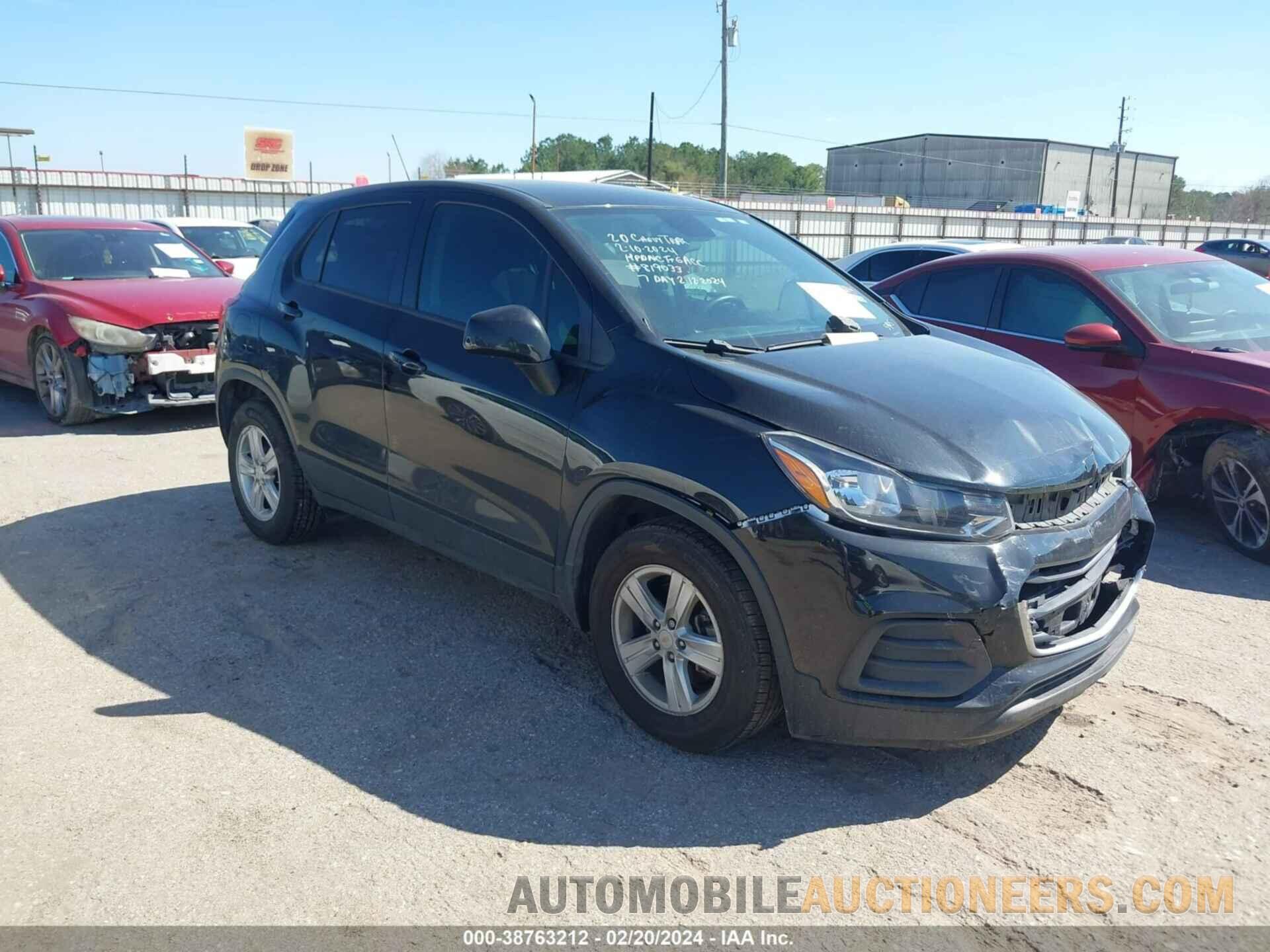 KL7CJKSB2LB325405 CHEVROLET TRAX 2020