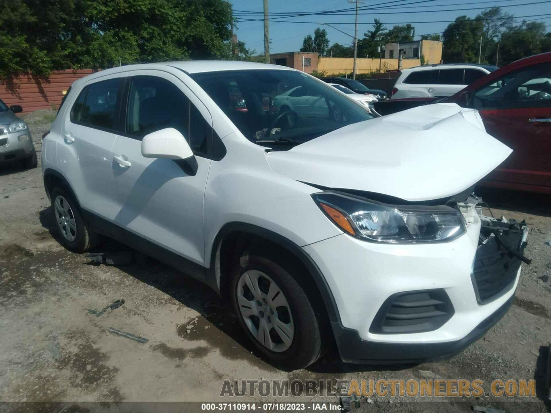 KL7CJKSB4JB629400 CHEVROLET TRAX 2018