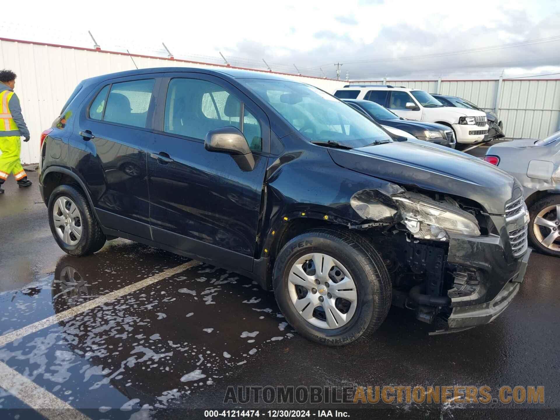 KL7CJKSB5FB225867 CHEVROLET TRAX 2015