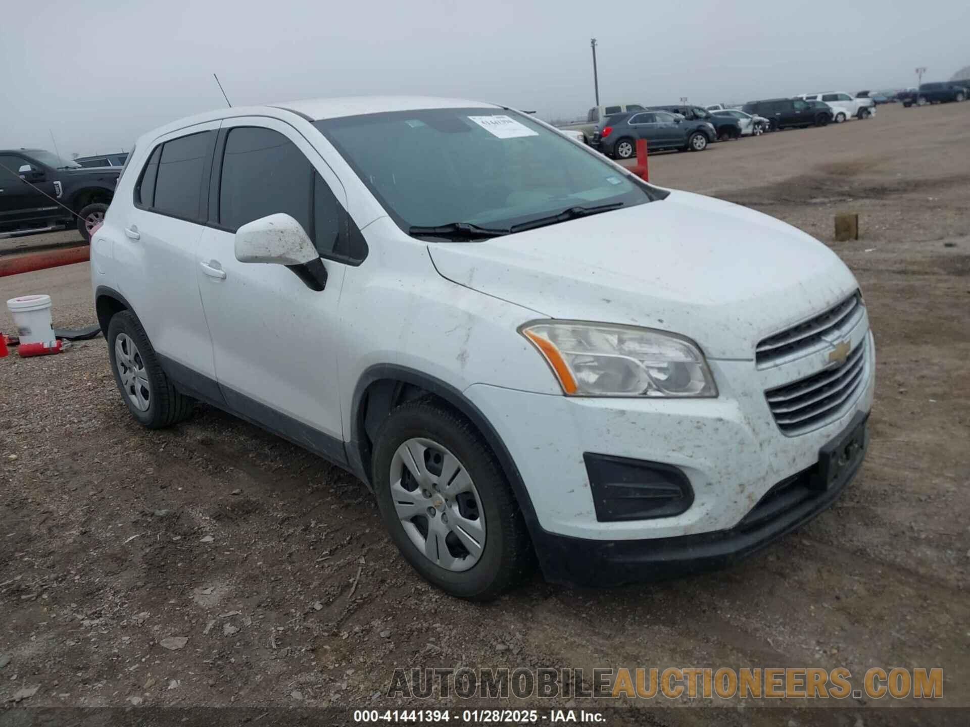 KL7CJKSB5GB631150 CHEVROLET TRAX 2016