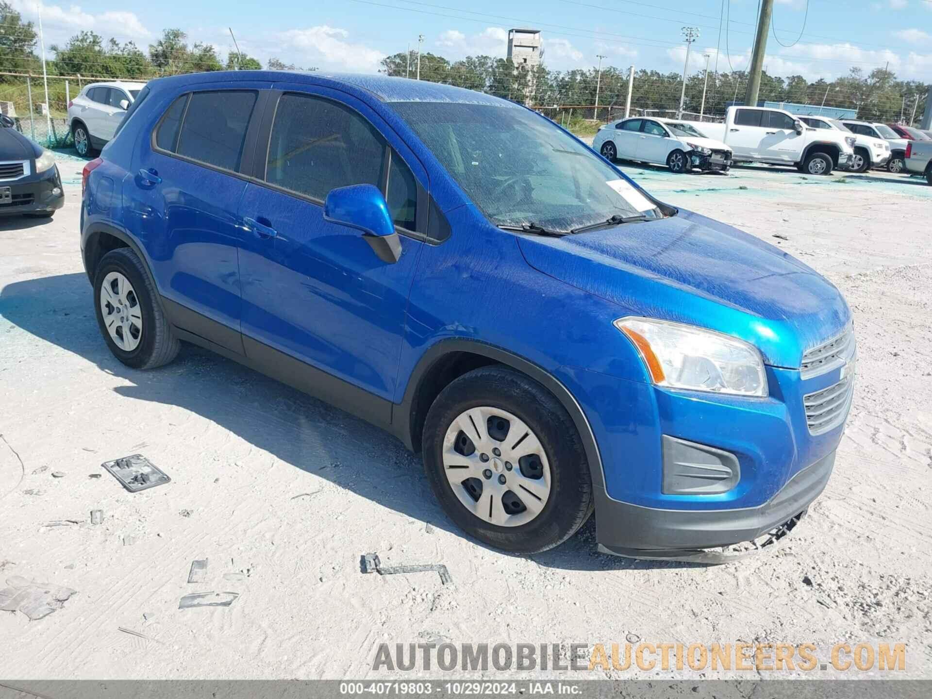 KL7CJKSB5GB758139 CHEVROLET TRAX 2016