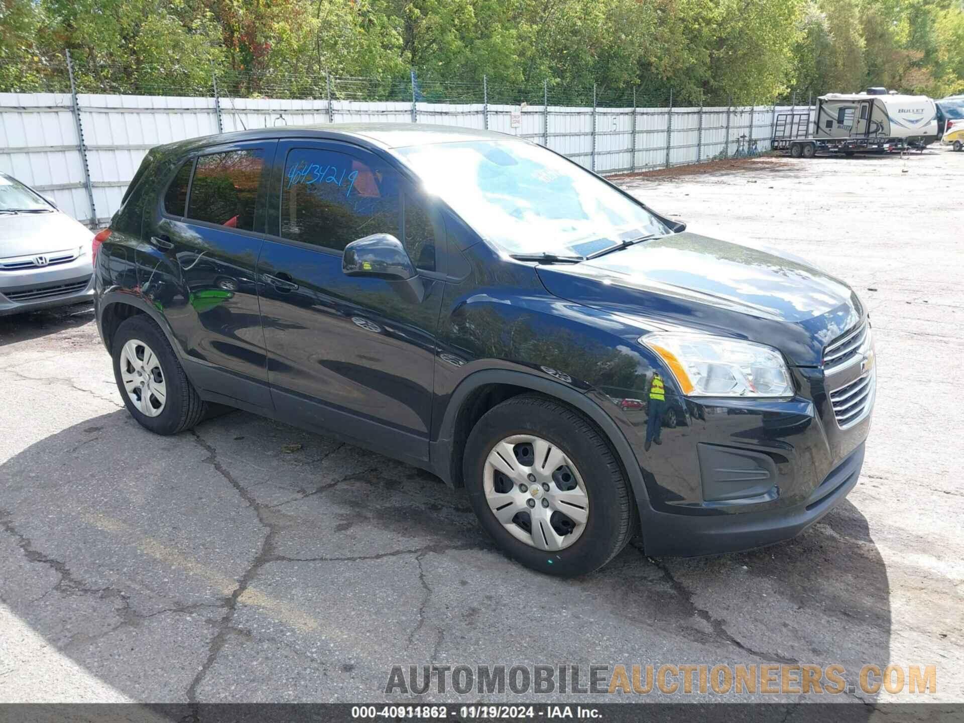 KL7CJKSB7GB571405 CHEVROLET TRAX 2016