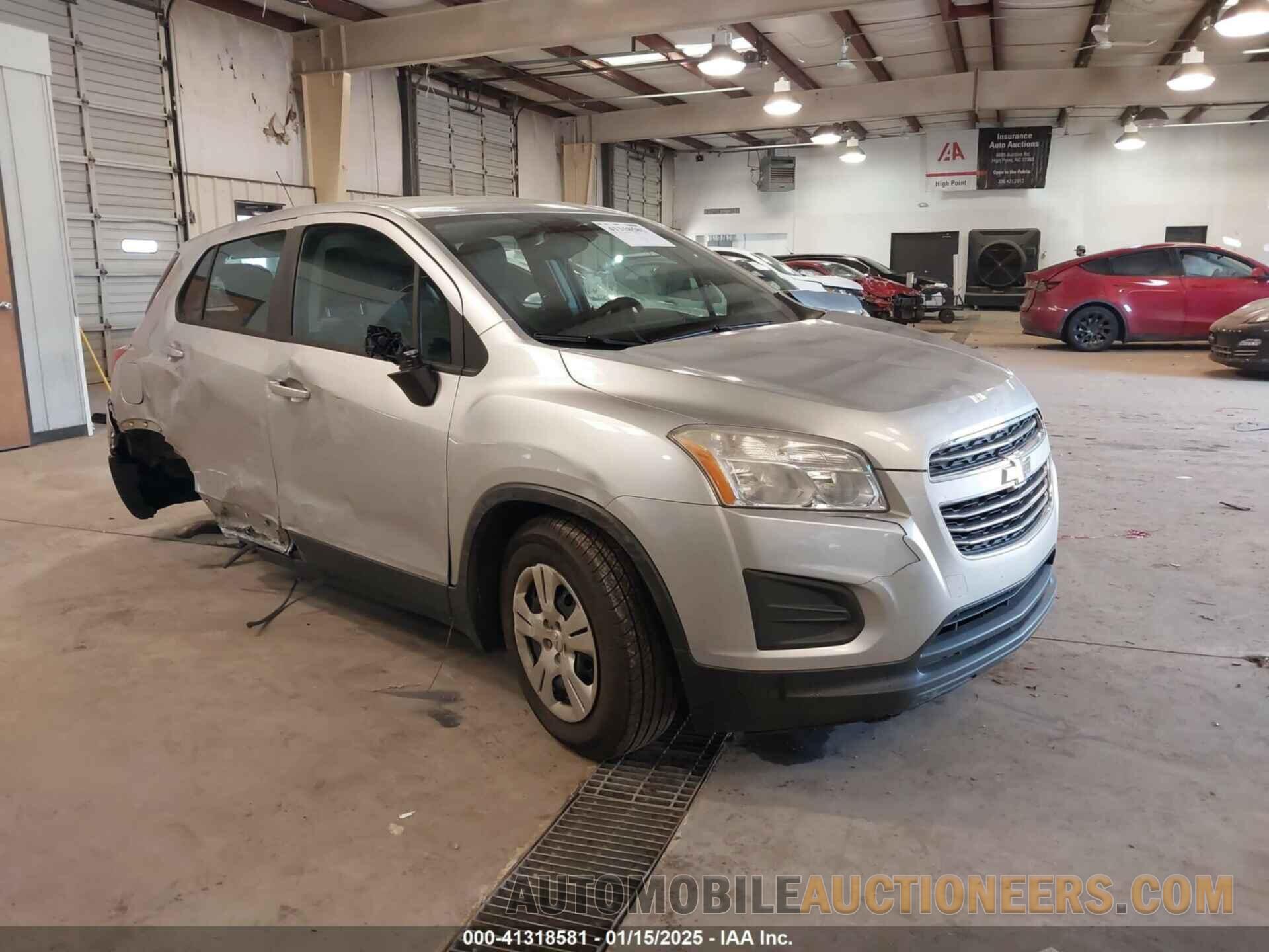 KL7CJKSB7GB682407 CHEVROLET TRAX 2016