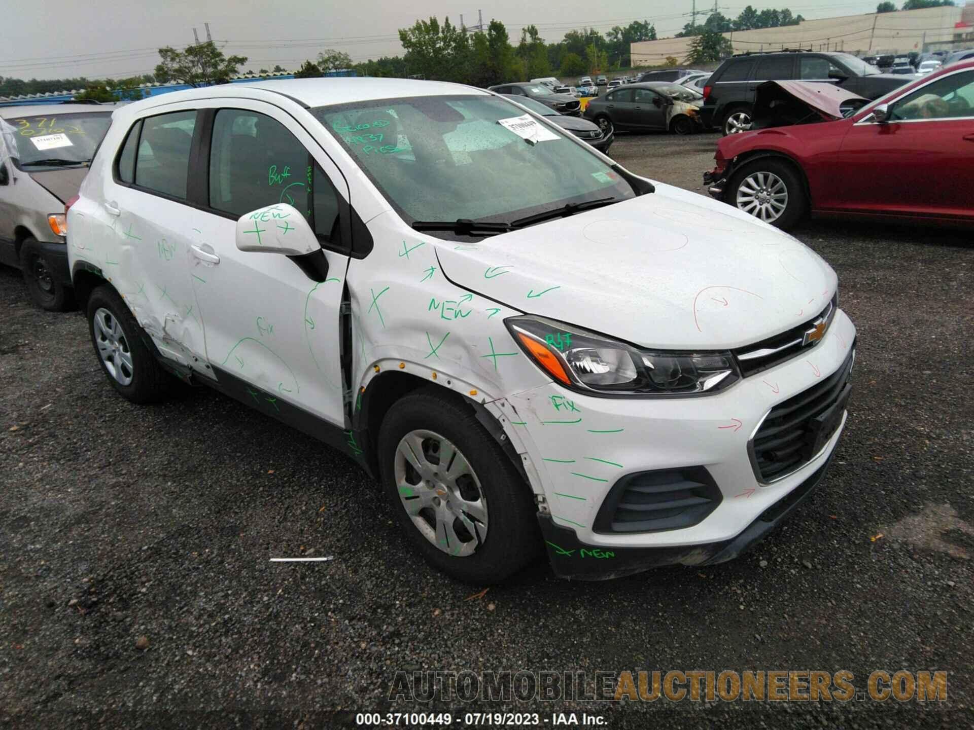 KL7CJKSB7JB624837 CHEVROLET TRAX 2018