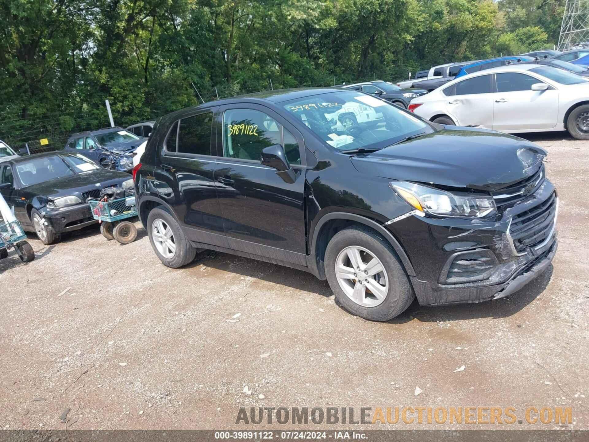 KL7CJKSB7LB053515 CHEVROLET TRAX 2020