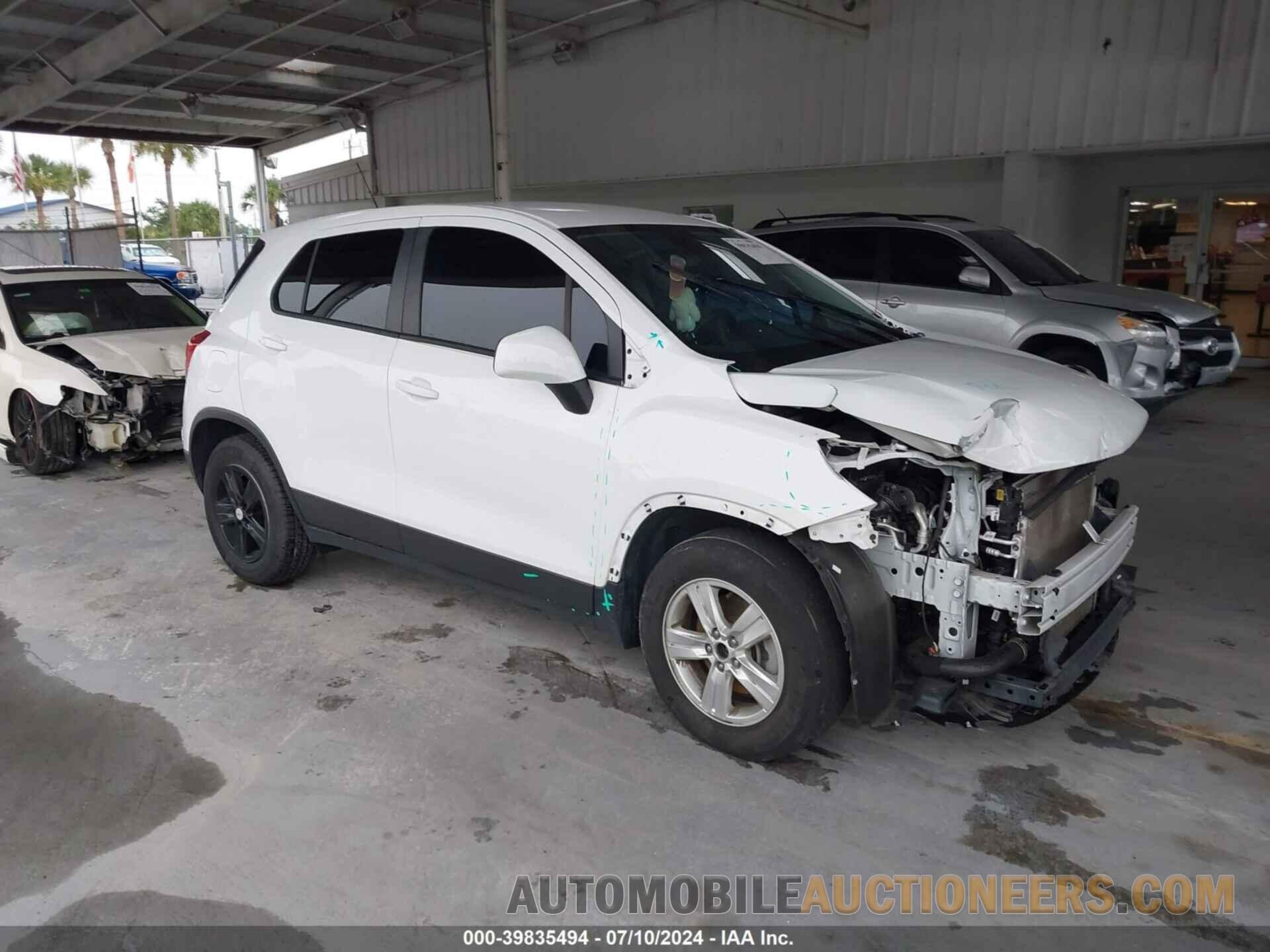 KL7CJKSB7LB088278 CHEVROLET TRAX 2020