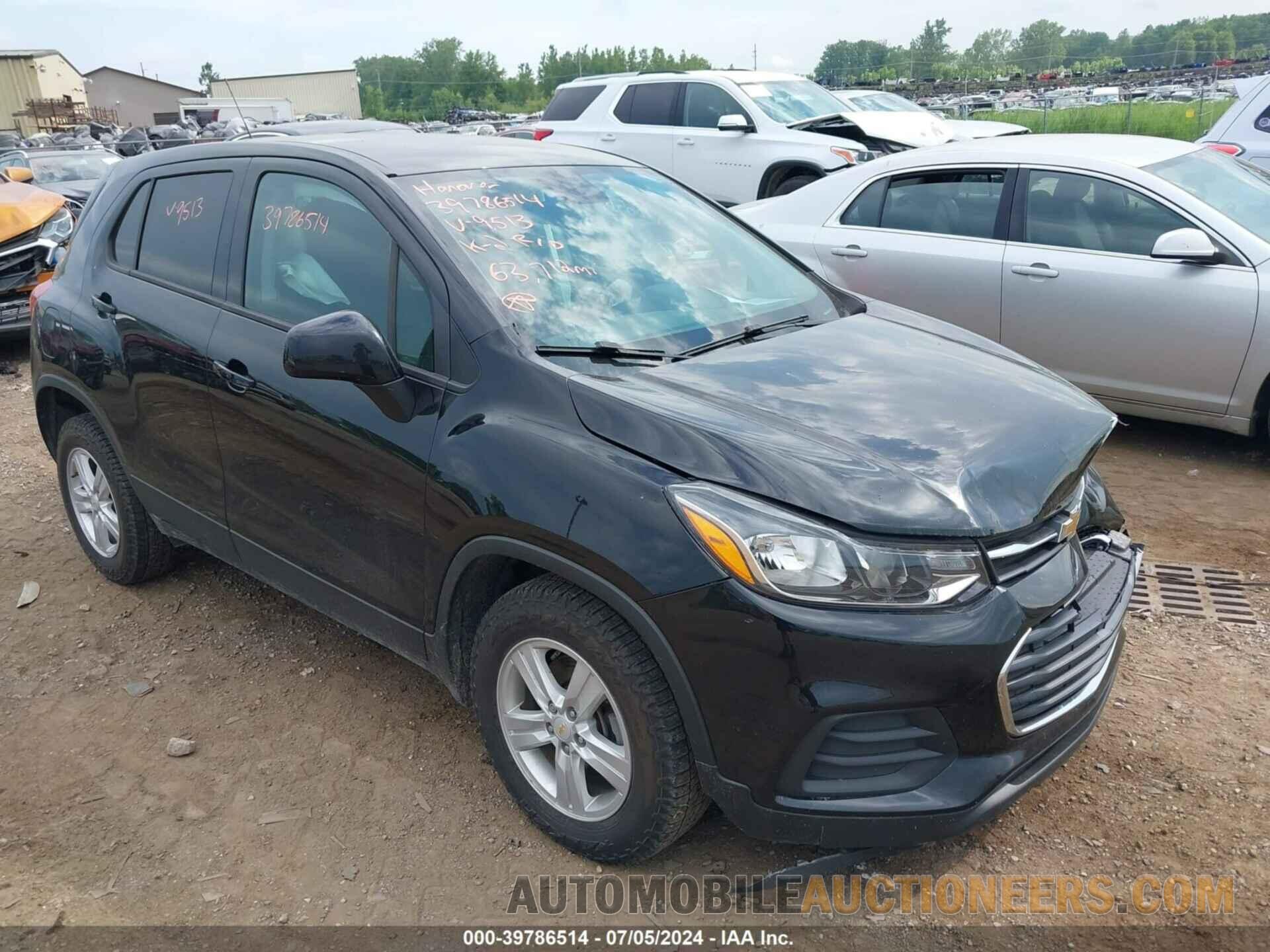 KL7CJKSB7LB089513 CHEVROLET TRAX 2020