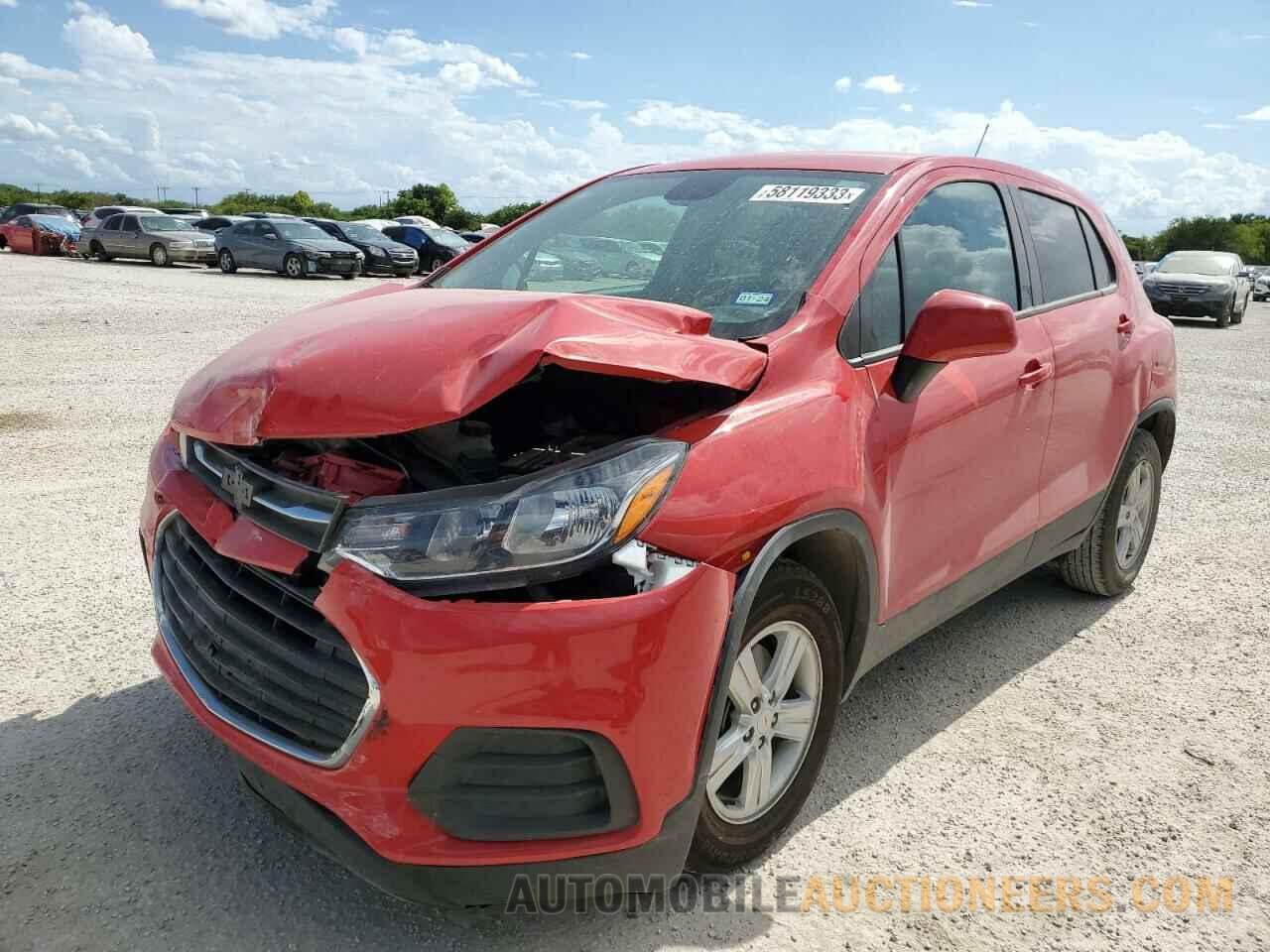 KL7CJKSB7LB335931 CHEVROLET TRAX 2020