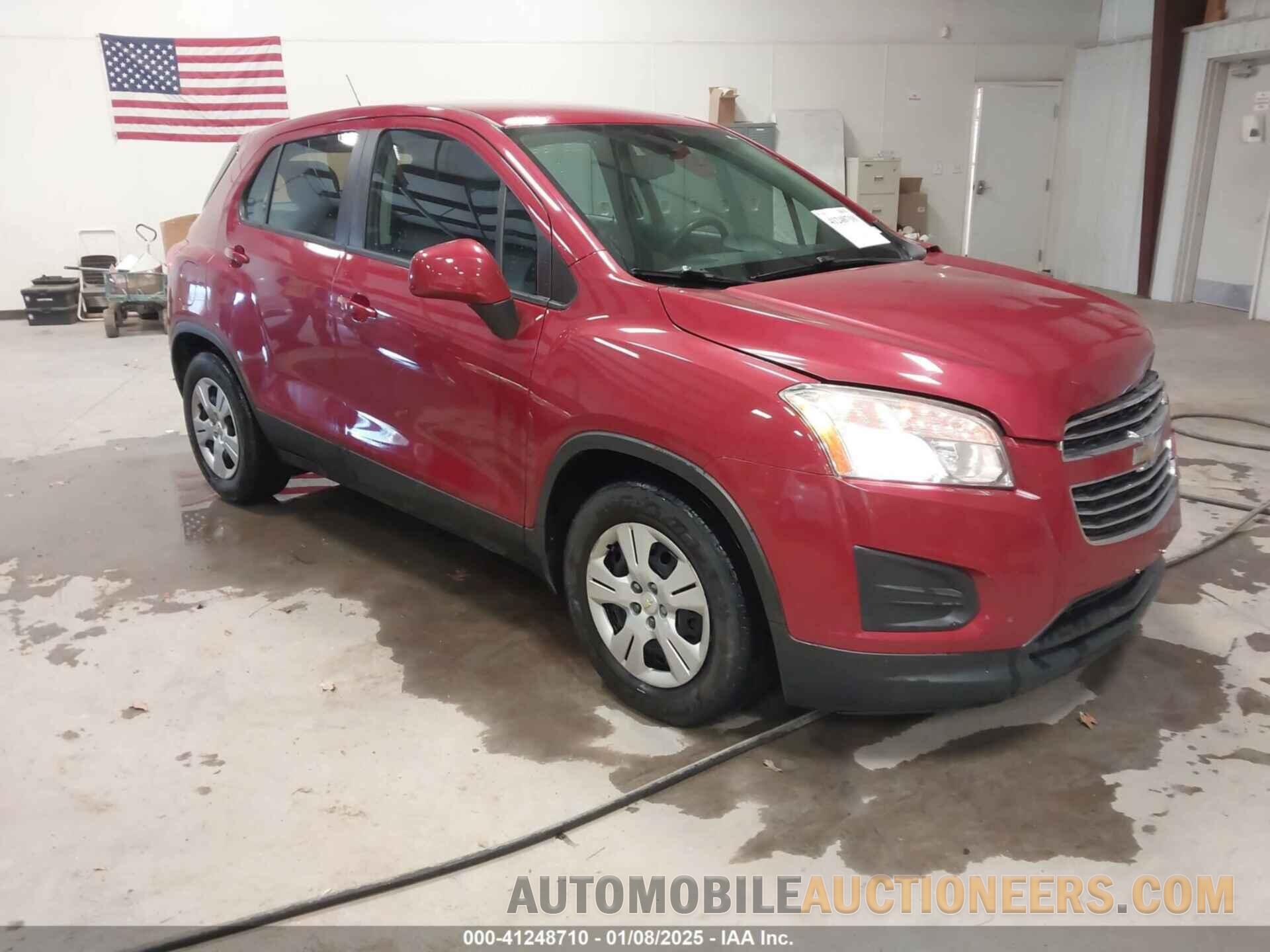 KL7CJKSB8FB059280 CHEVROLET TRAX 2015