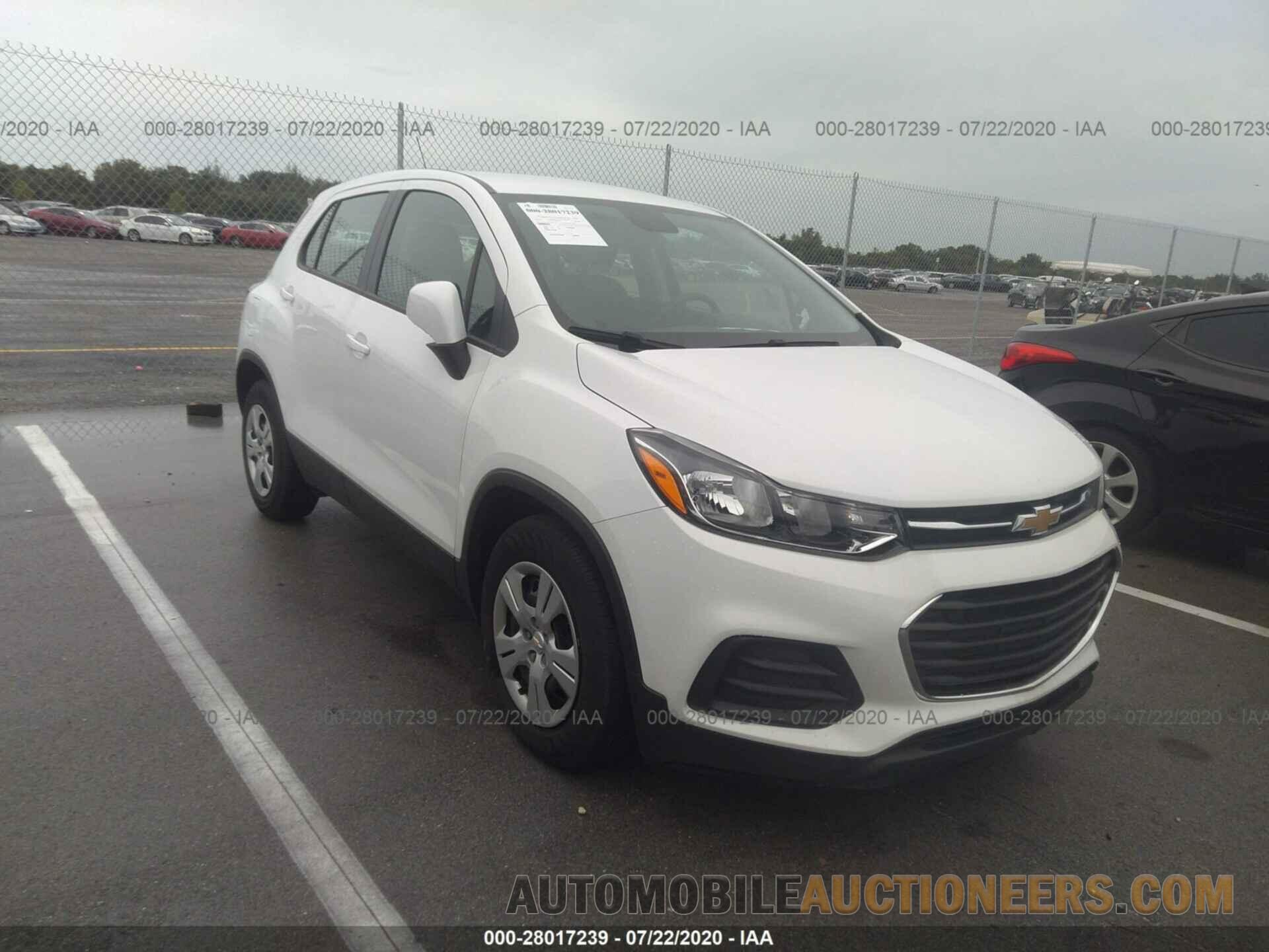 KL7CJKSB8JB523175 Chevrolet Trax 2018