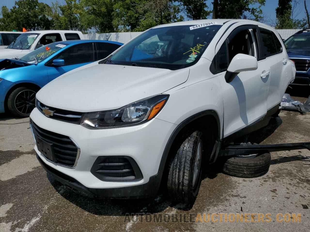 KL7CJKSB8MB303913 CHEVROLET TRAX 2021