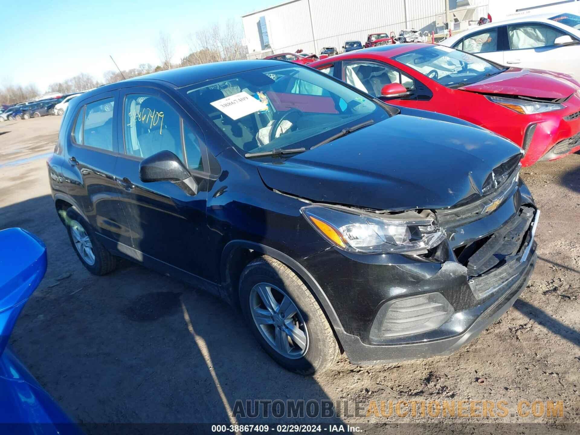 KL7CJKSB9LB328625 CHEVROLET TRAX 2020