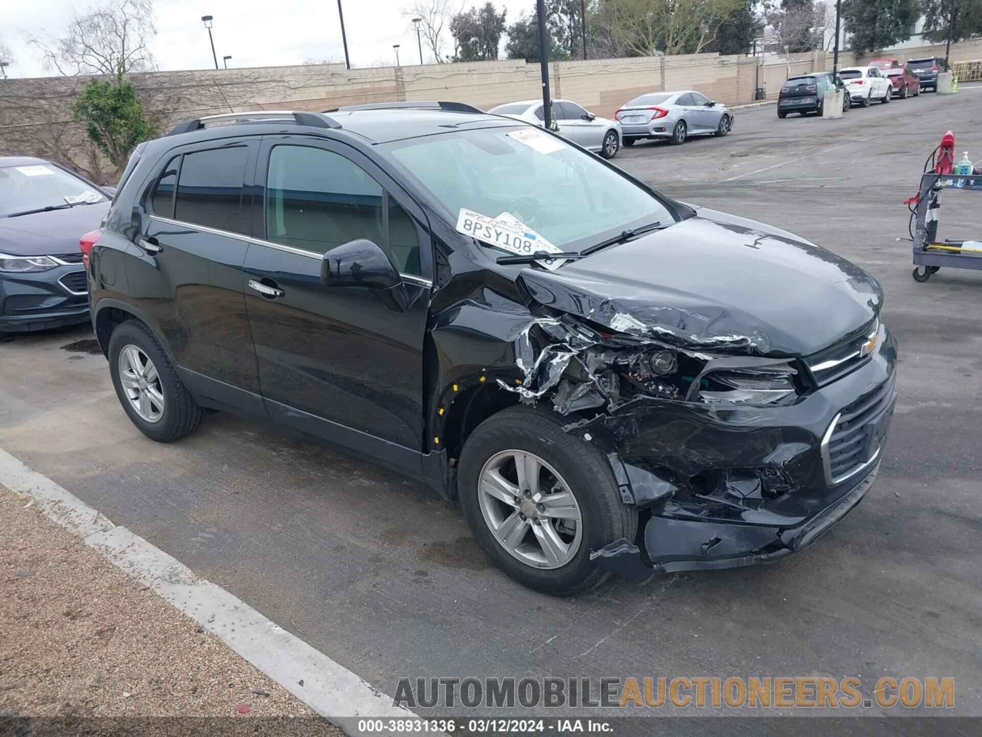 KL7CJLSB2LB092308 CHEVROLET TRAX 2020