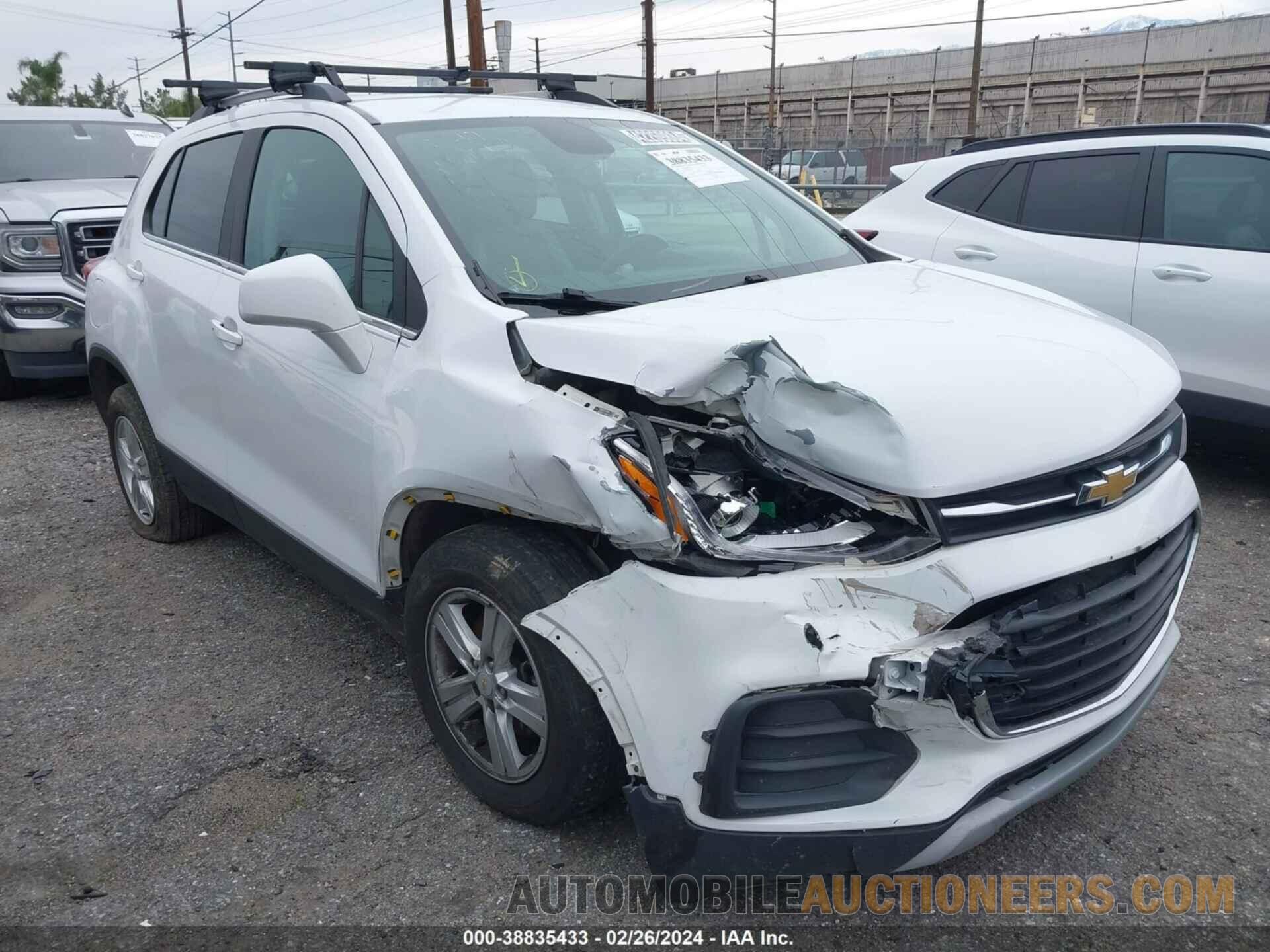 KL7CJLSB7LB321386 CHEVROLET TRAX 2020