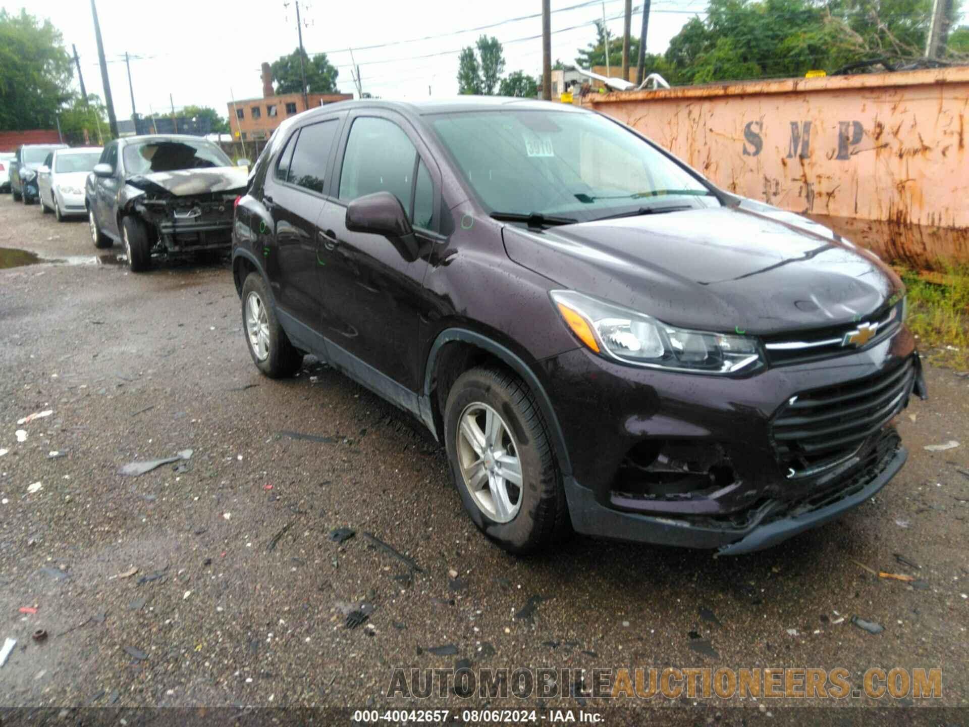 KL7CJNSBXLB344124 CHEVROLET TRAX 2020