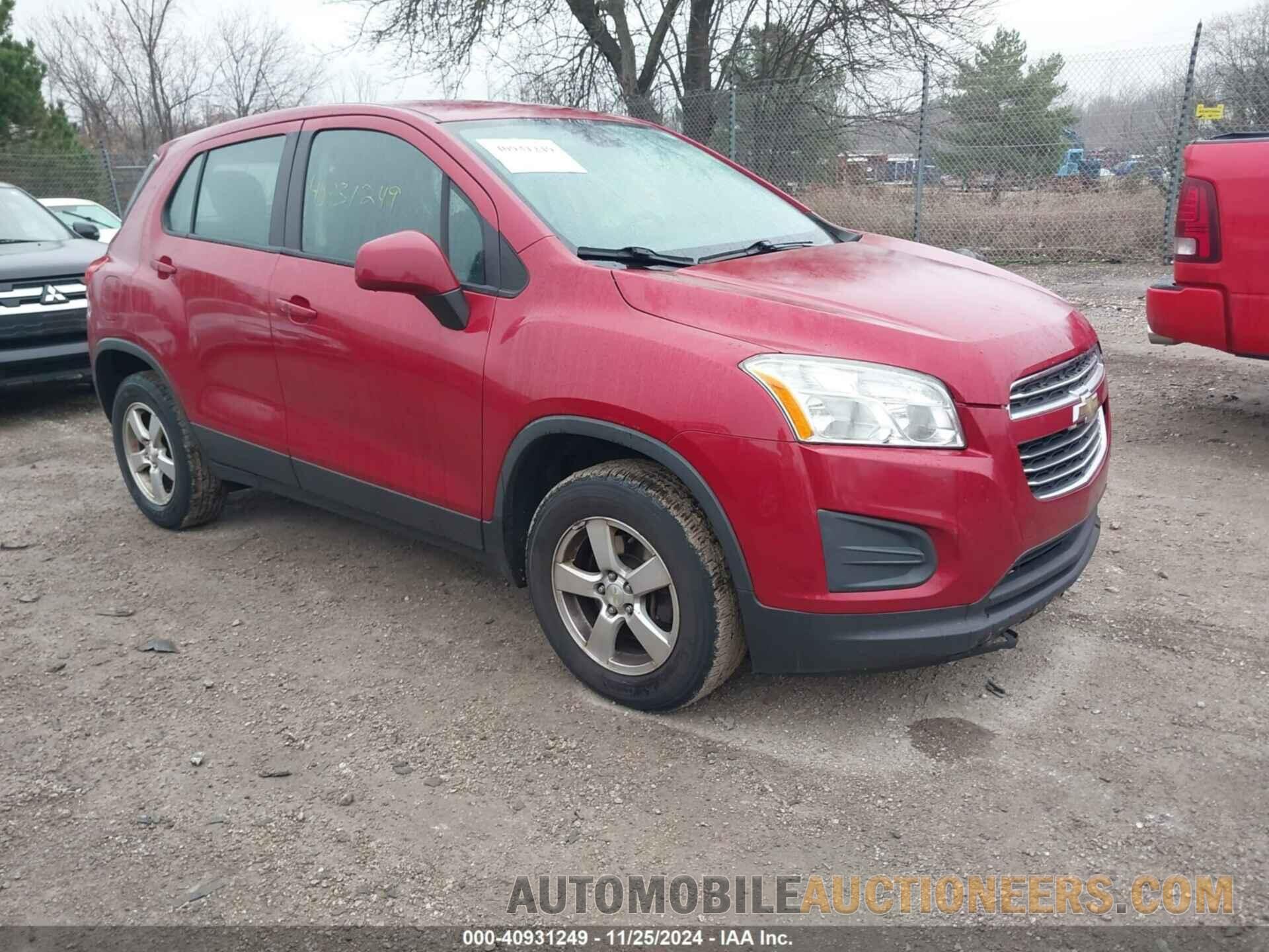 KL7CJPSB1FB073843 CHEVROLET TRAX 2015