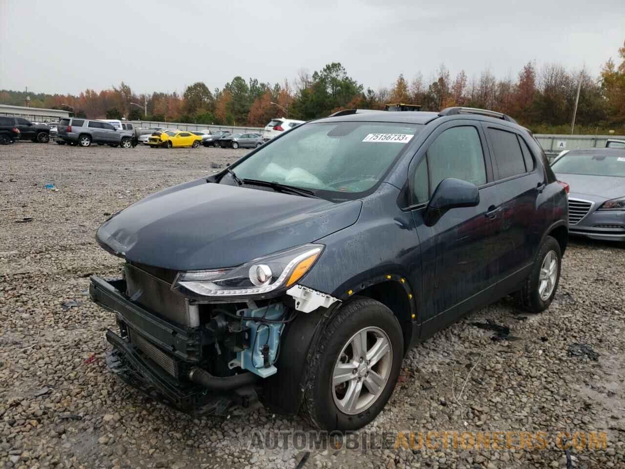 KL7CJPSBXMB357114 CHEVROLET TRAX 2021