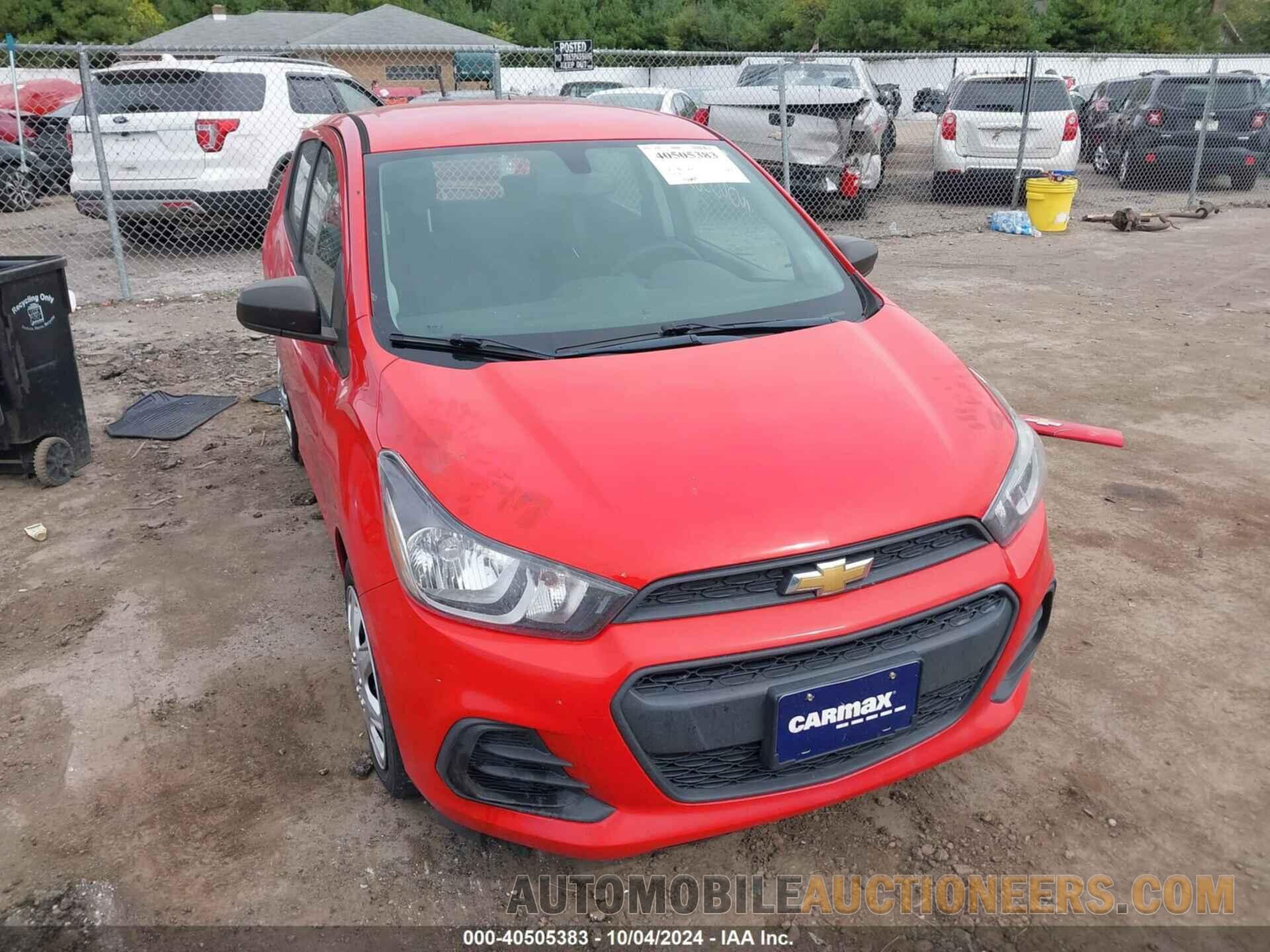 KL8CA6SA3HC829392 CHEVROLET SPARK 2017