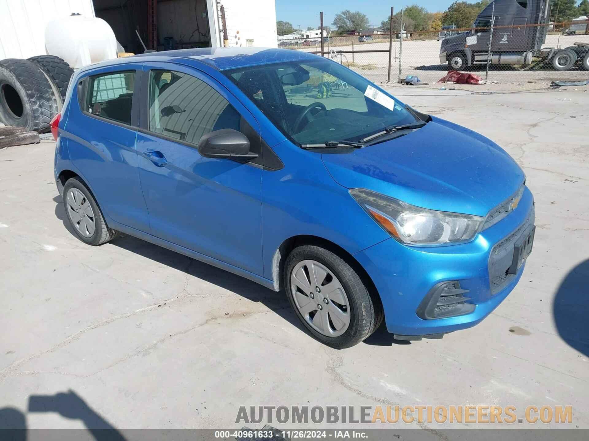 KL8CB6SA0HC733135 CHEVROLET SPARK 2017