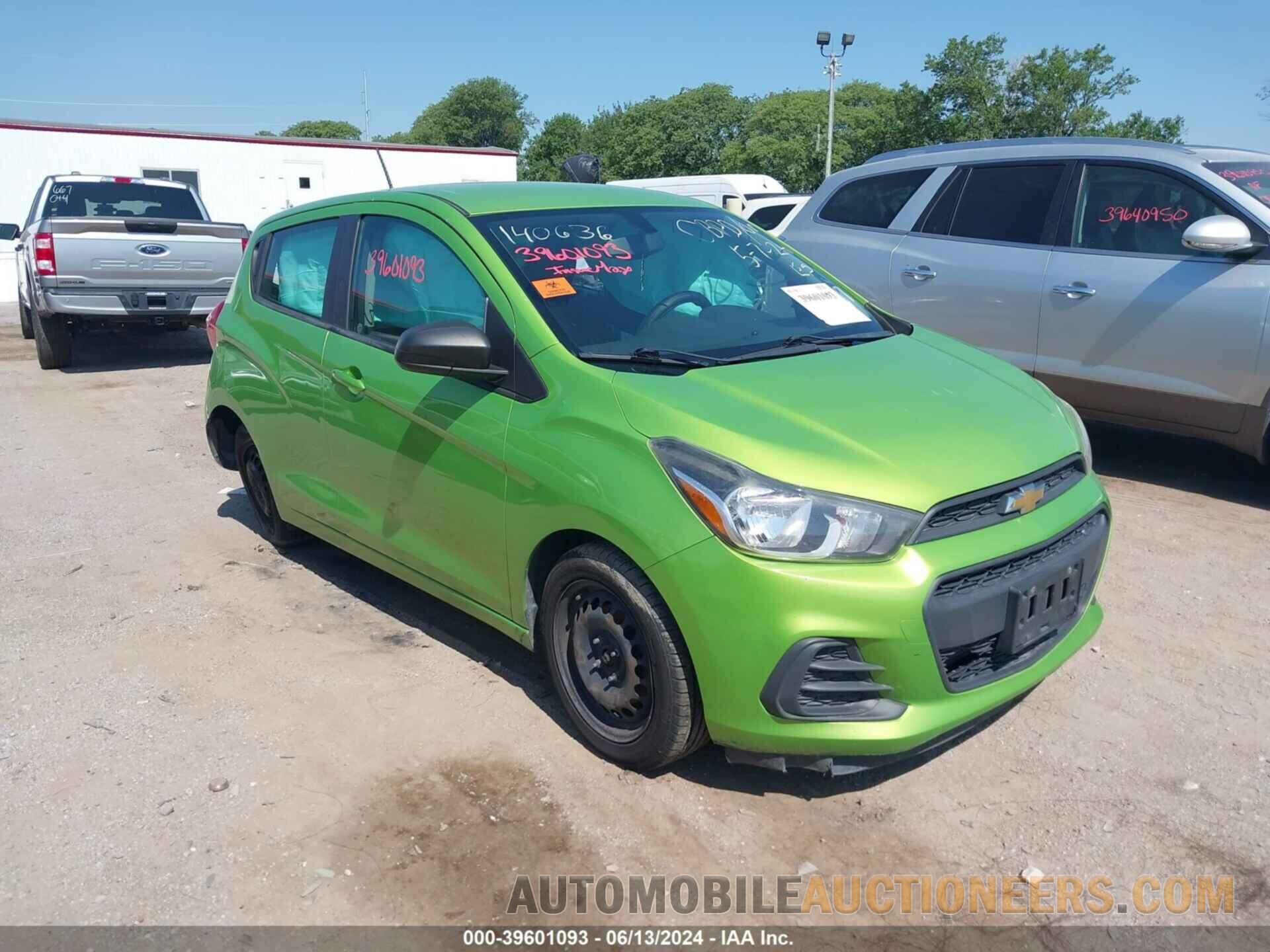 KL8CB6SA3GC540122 CHEVROLET SPARK 2016